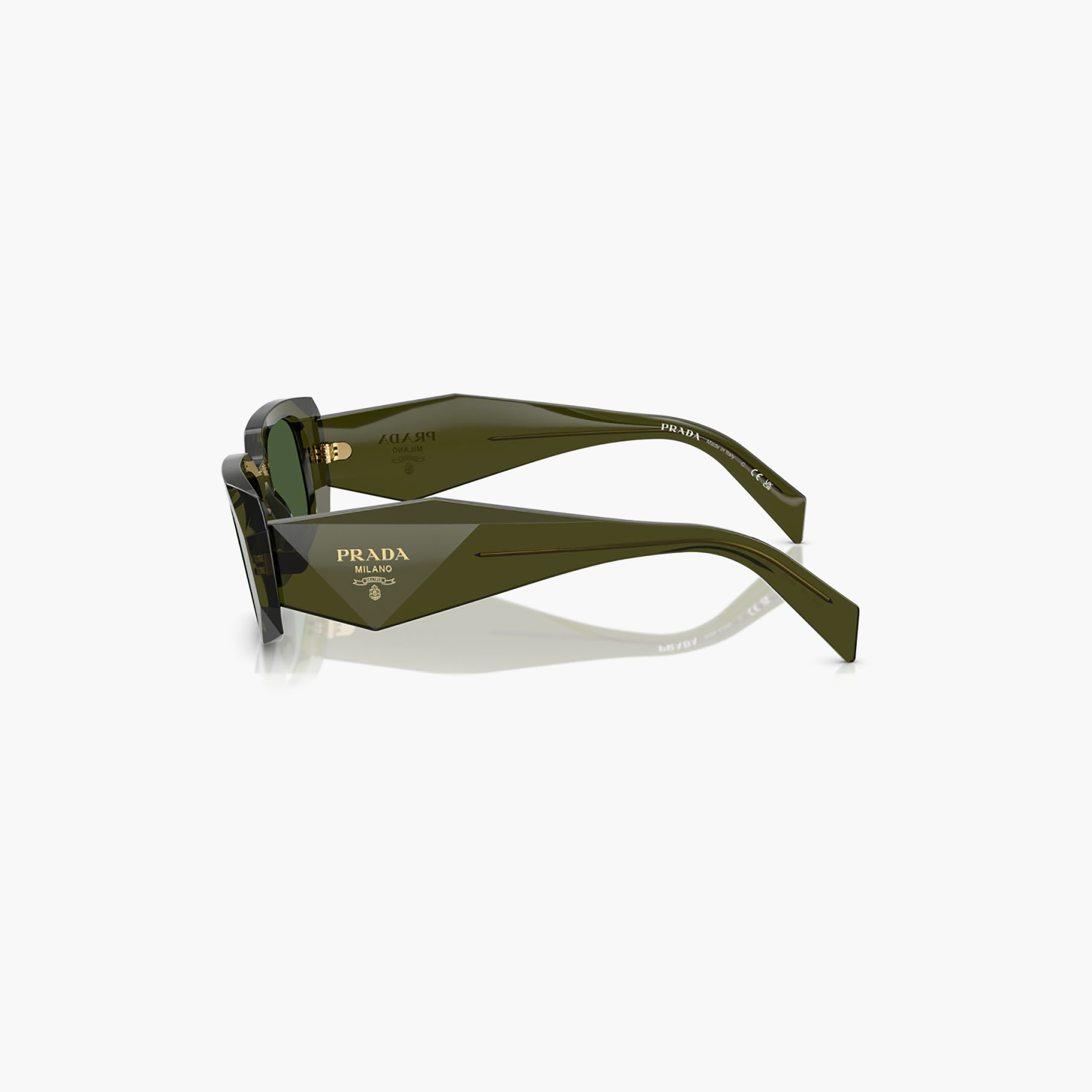 نظارات شمسية برادا نسائية مستطيلة رمادية | 17WS-women-sunglasses-image-2