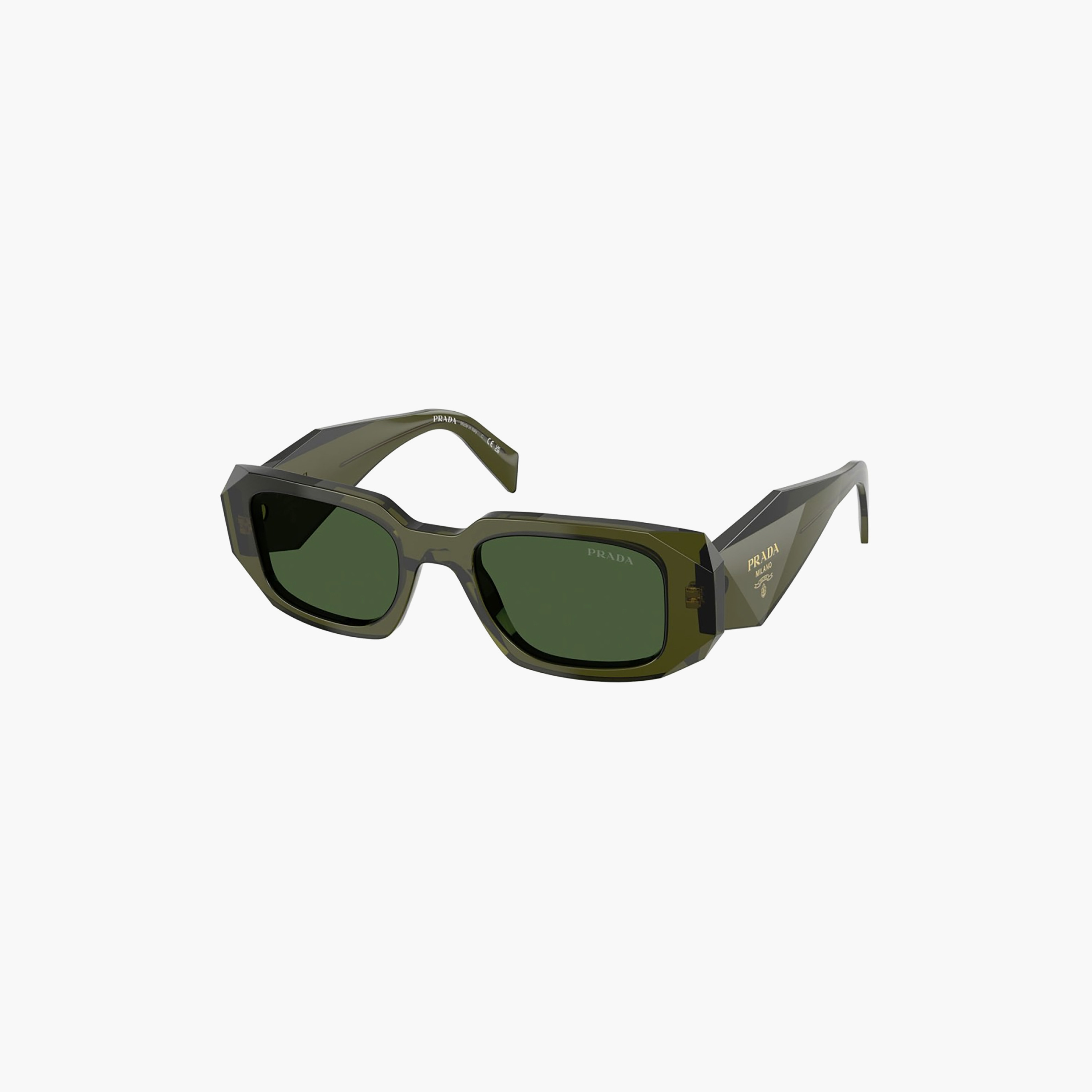 نظارات شمسية برادا نسائية مستطيلة رمادية | 17WS-women-sunglasses-image-4