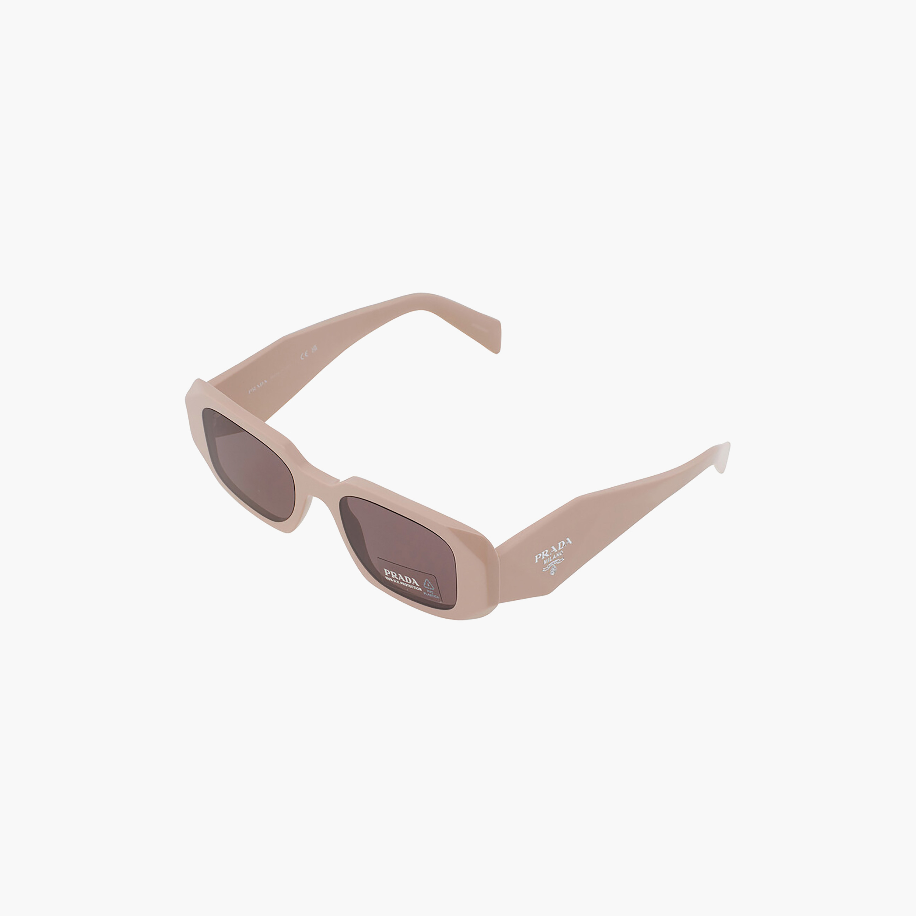 نظارات شمسية برادا نسائية مستطيلة بنية اللون | 17WS-women-sunglasses-image-4