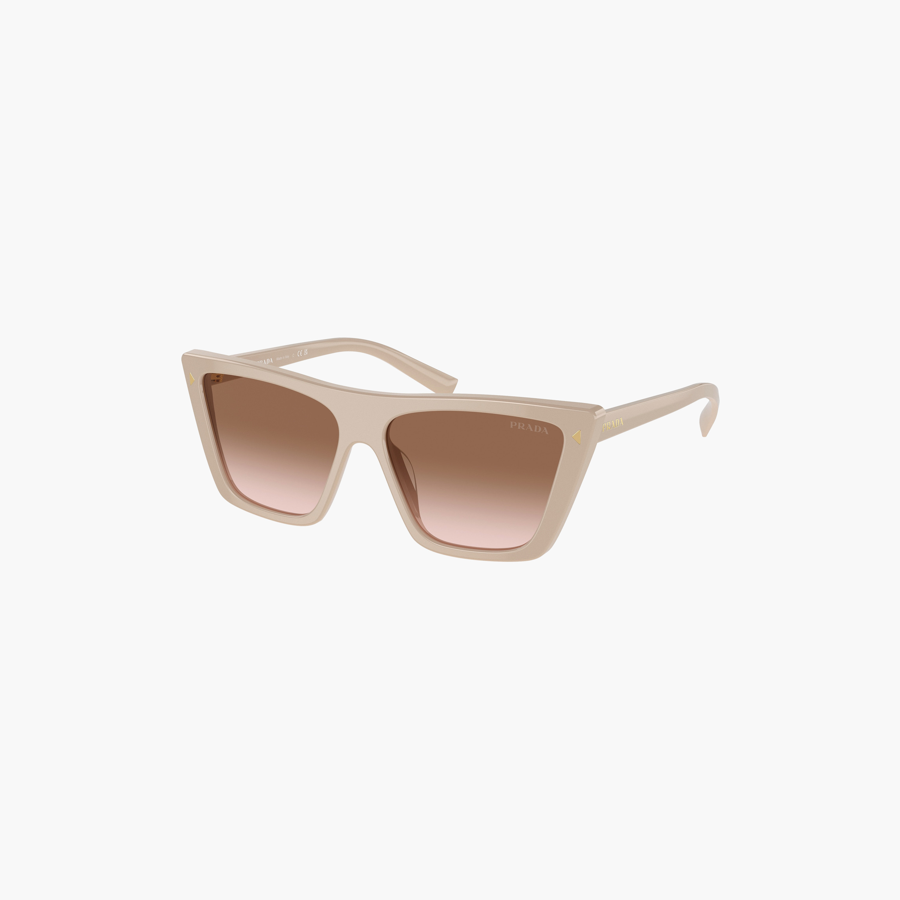 Prada Women Cat Eye Brown Sunglasses | 21ZS-women-sunglasses-image-1