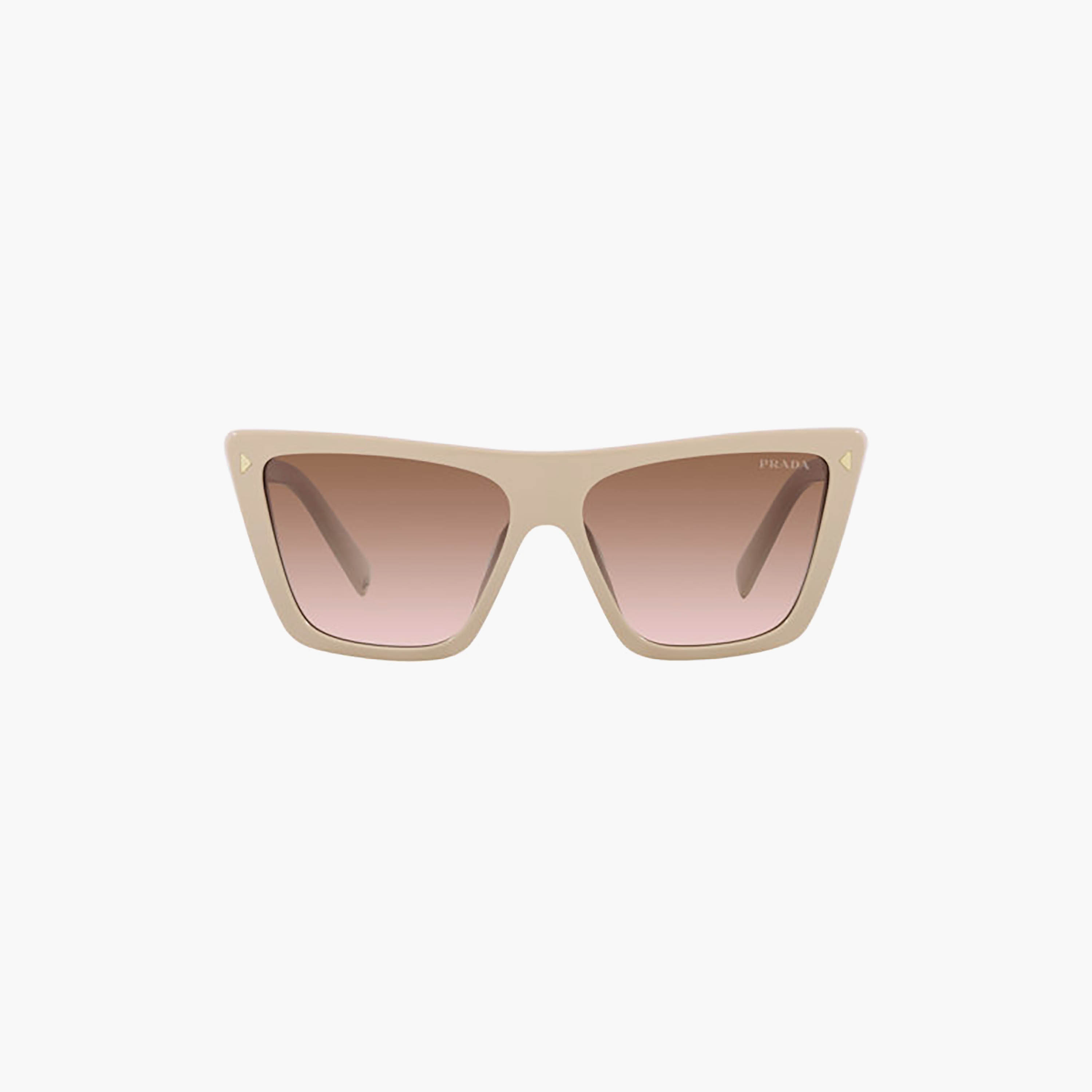 Prada Women Cat Eye Brown Sunglasses | 21ZS-women-sunglasses-image-2
