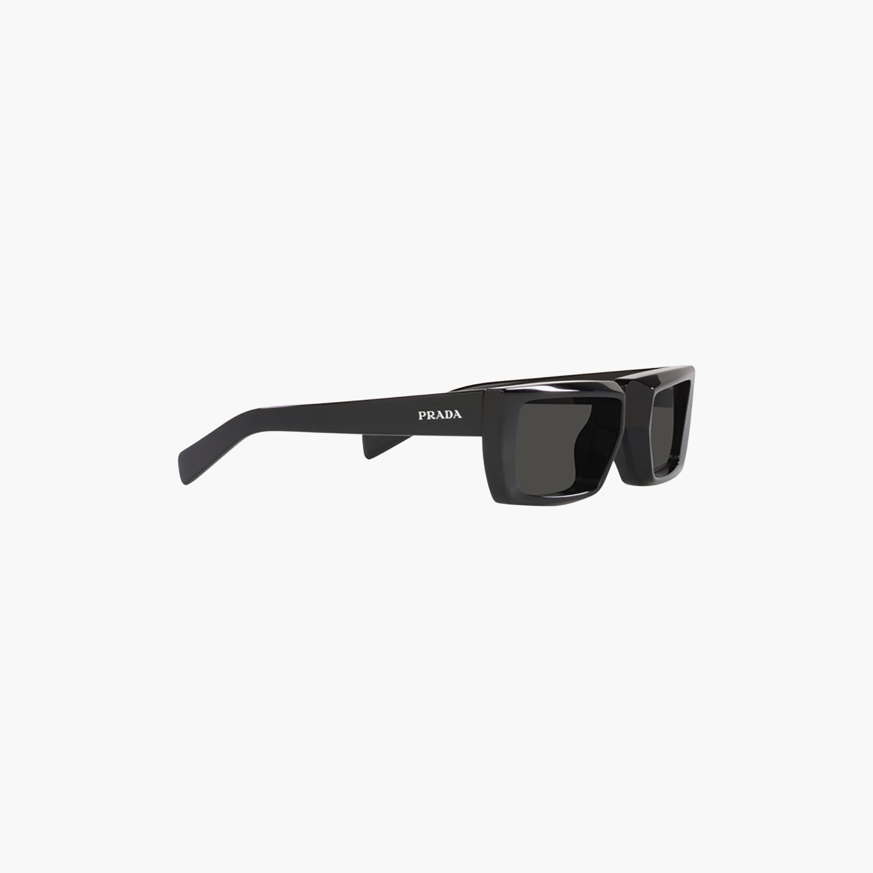 نظارات شمسية برادا رمادية مستطيلة للجنسين | 24YS-men-sunglasses-image-3