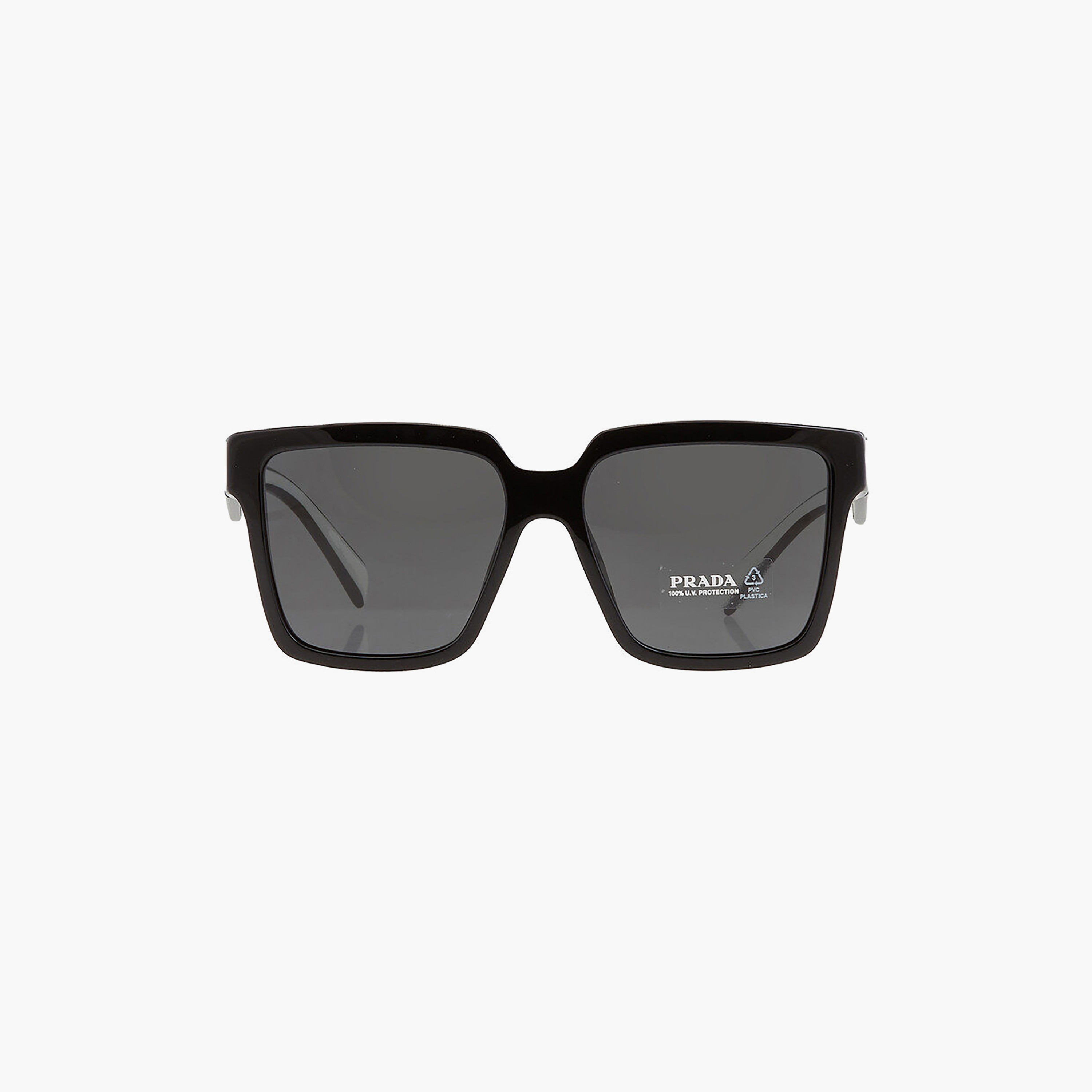Prada Women Square Grey Sunglasses | 24ZS-women-sunglasses-image-1