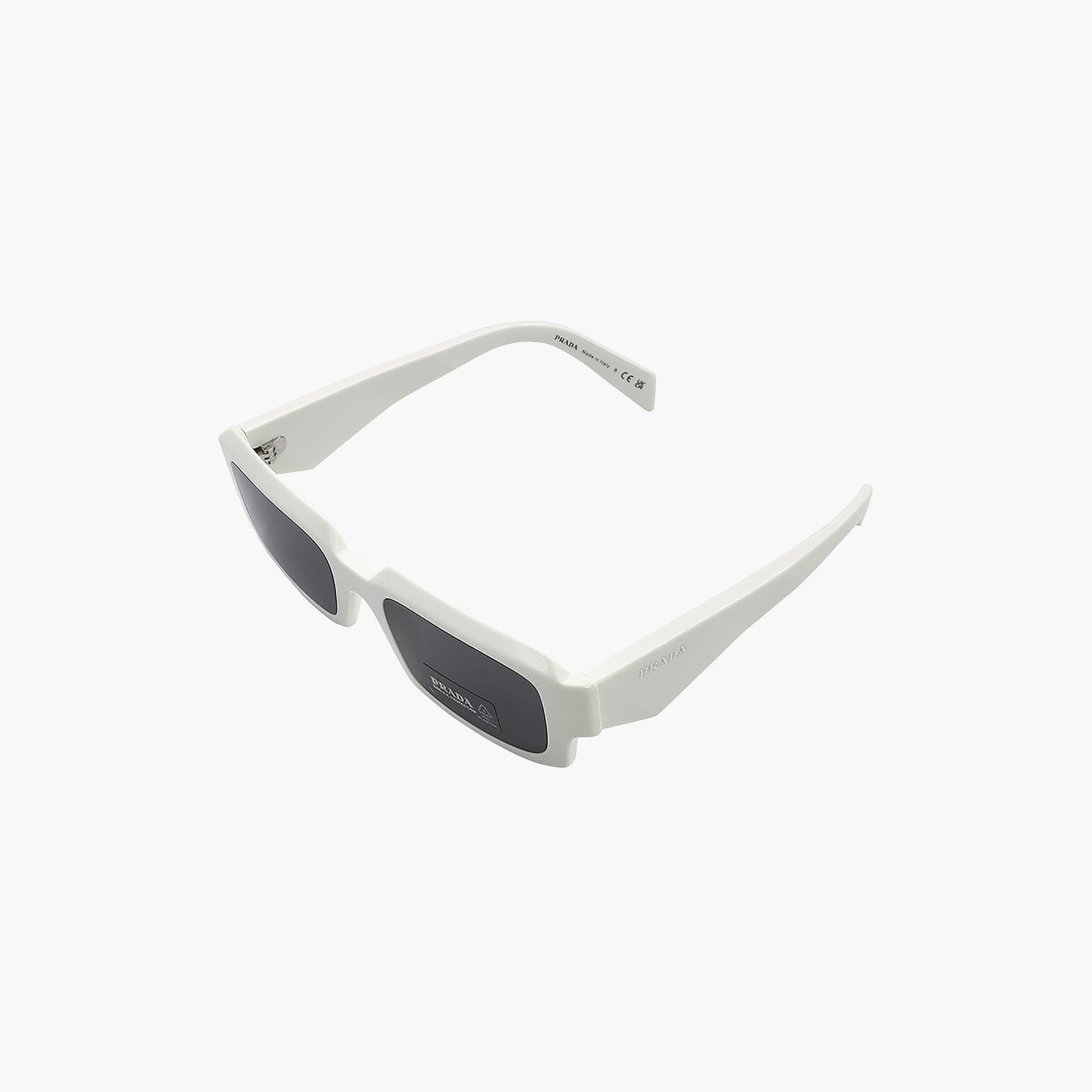 Prada Men Rectangle Polorized Grey Sunglasses | 27ZS-men-sunglasses-image-4