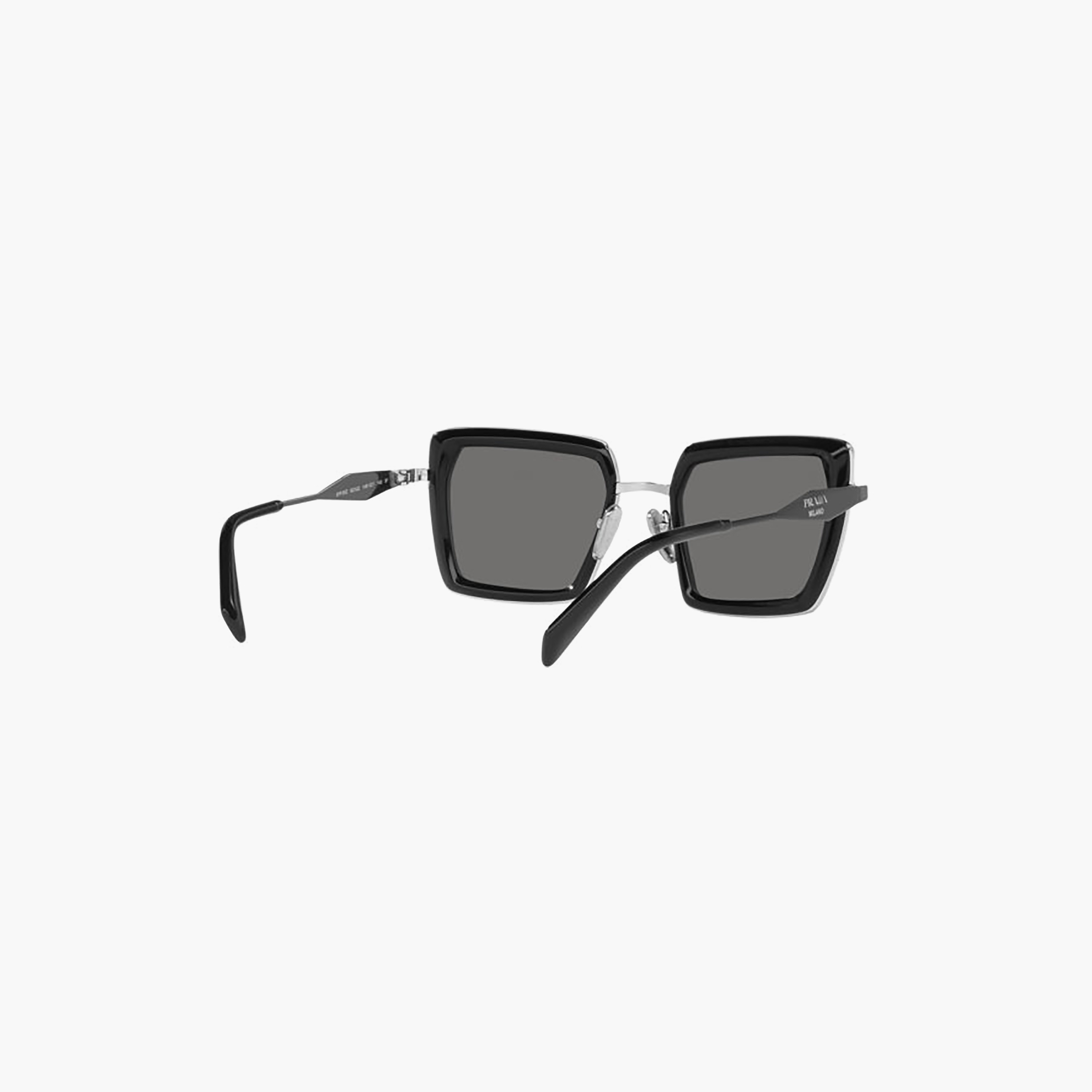 نظارات شمسية مربعة رمادية من برادا للنساء | 55ZS-women-sunglasses-image-6