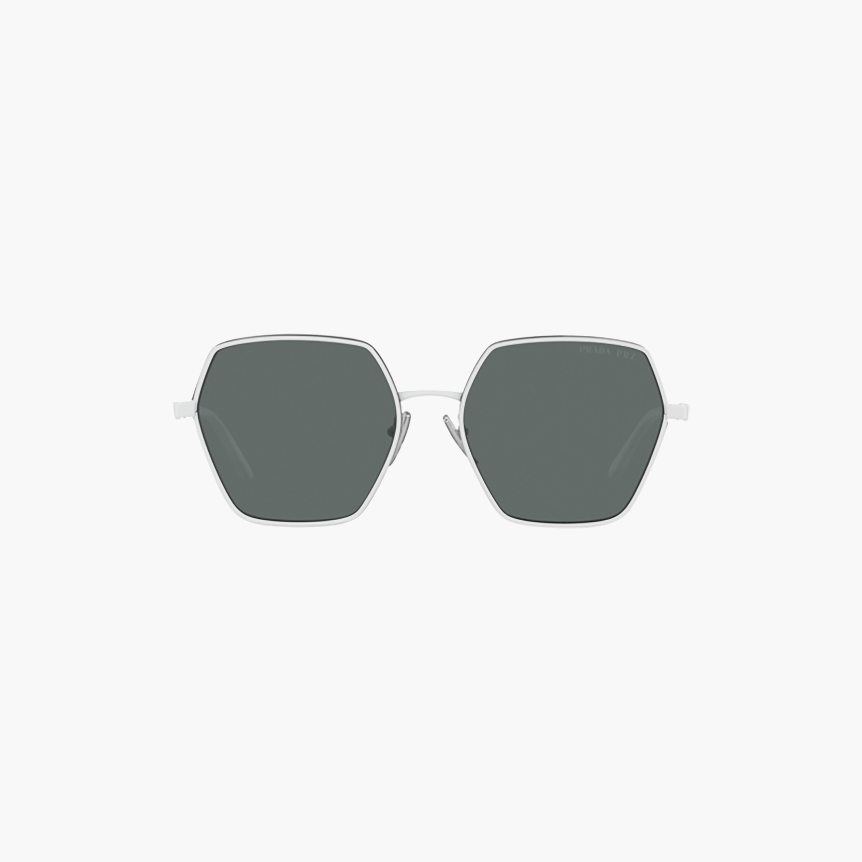 Prada Women Geometric Polorized Grey Sunglasses | 56YS-women-sunglasses-image-1