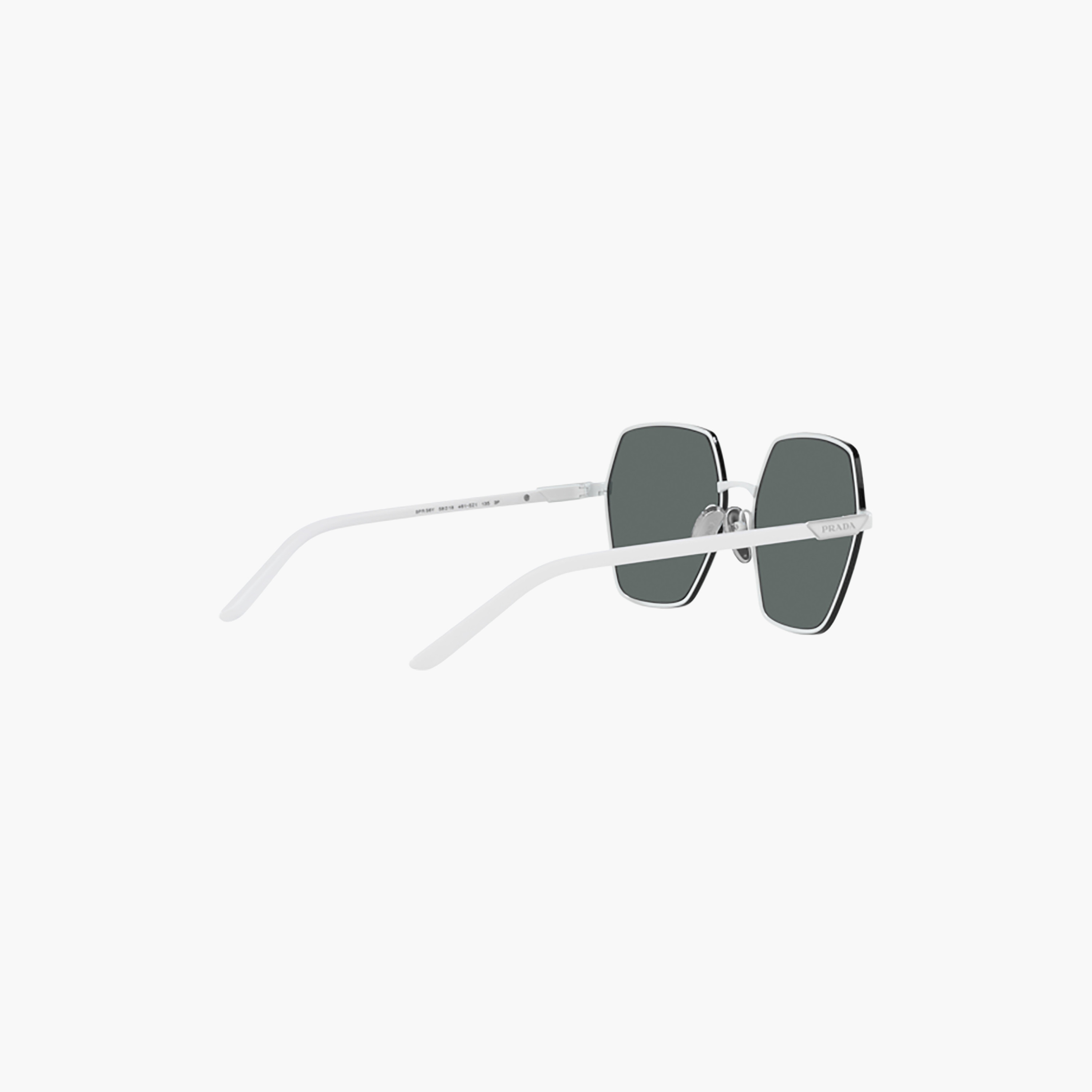 Prada Women Geometric Polorized Grey Sunglasses | 56YS-women-sunglasses-image-5