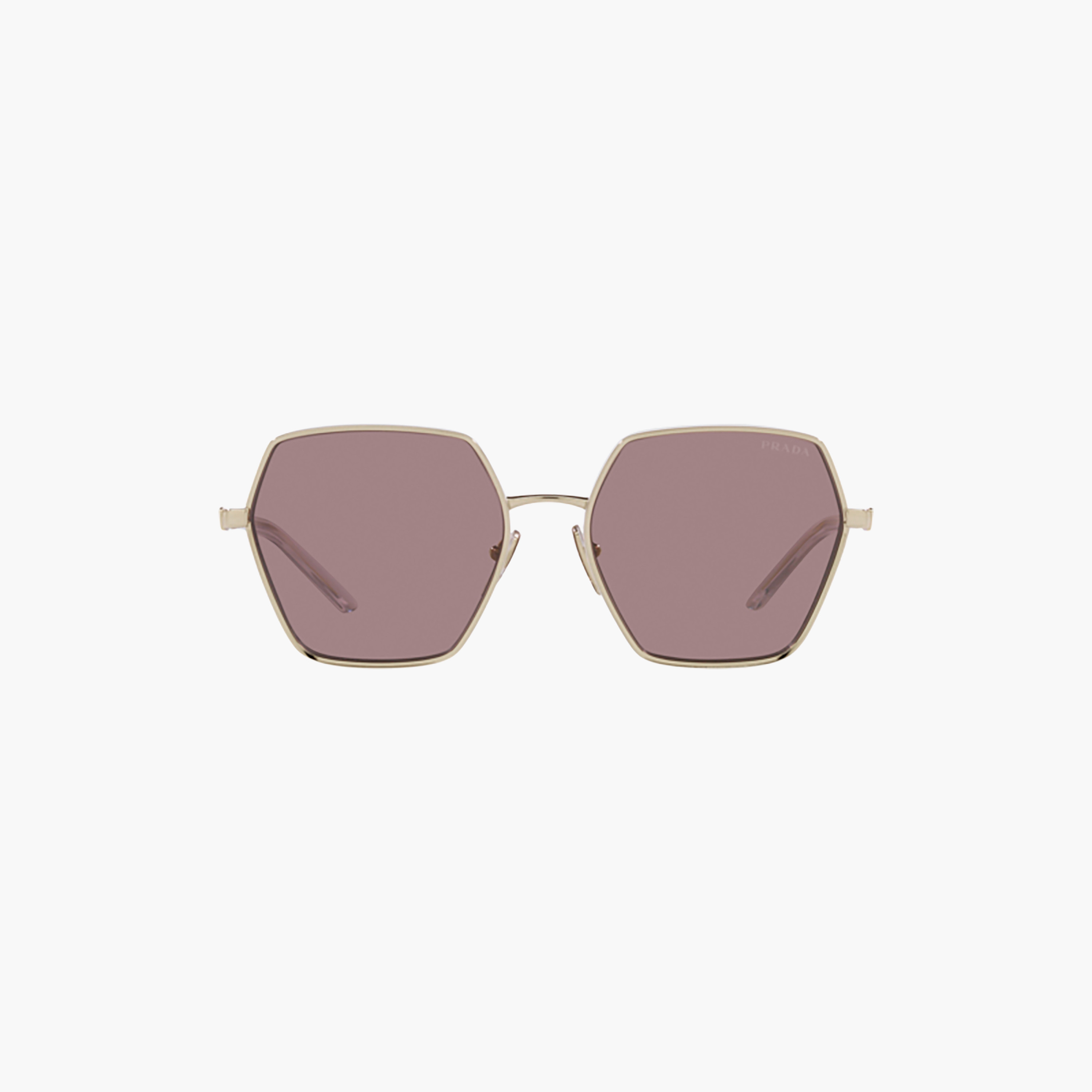 نظارات شمسية برادا بنية اللون بتصميم هندسي للنساء | 56YS-women-sunglasses-image-1
