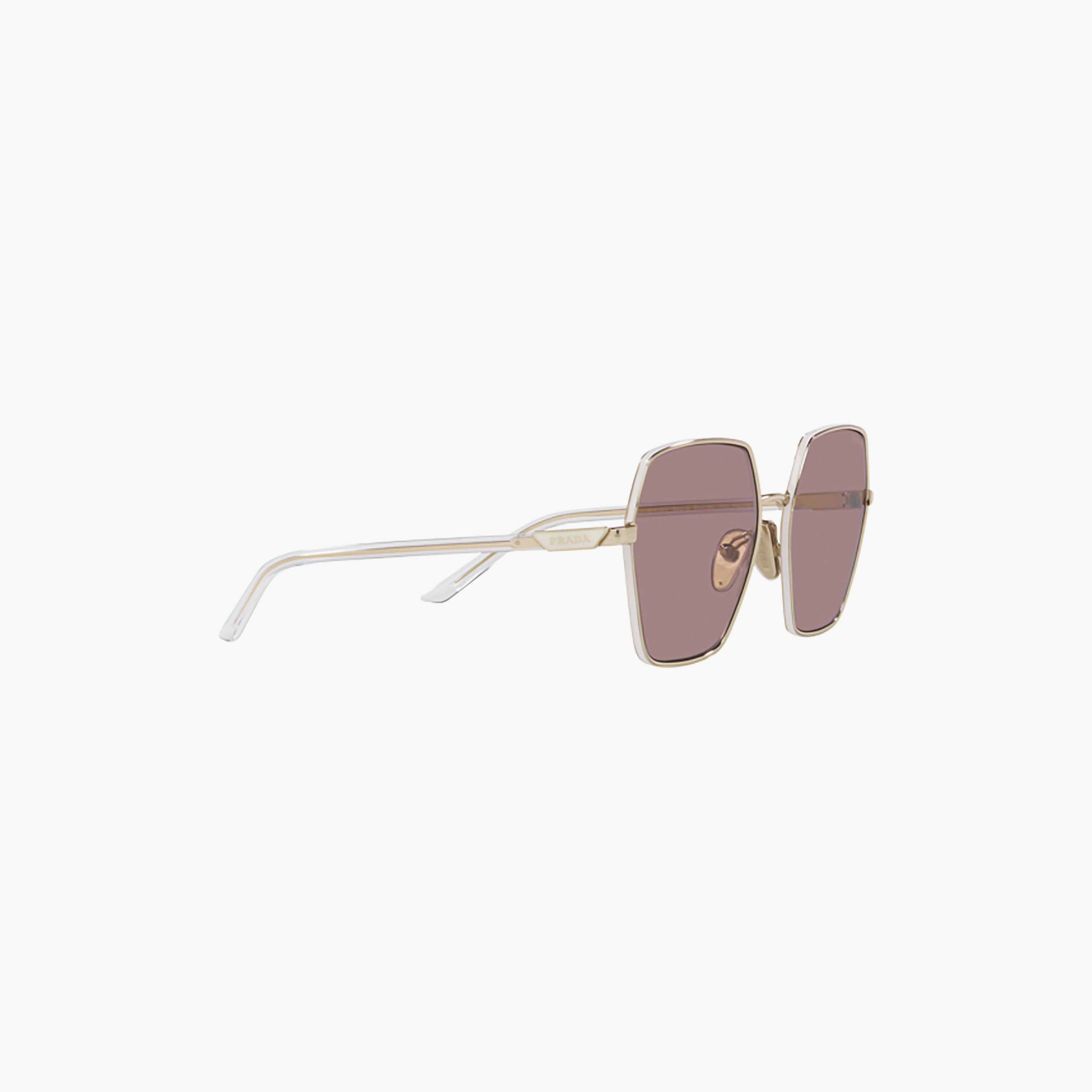 نظارات شمسية برادا بنية اللون بتصميم هندسي للنساء | 56YS-women-sunglasses-image-6