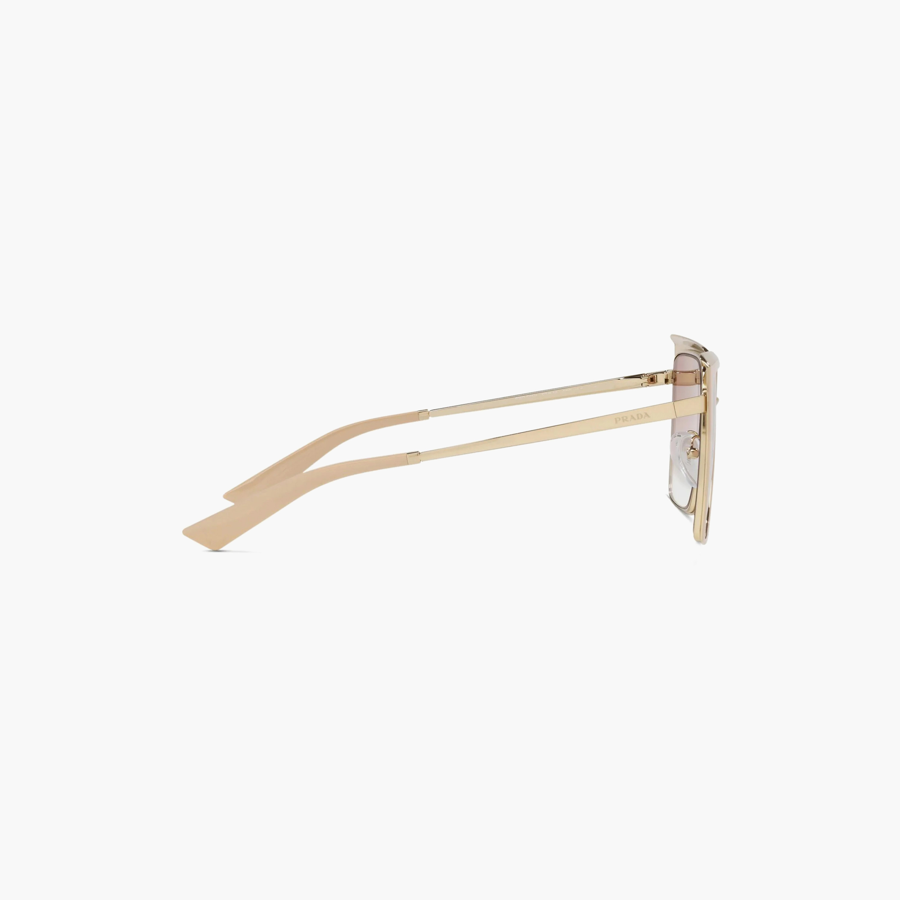 Prada Women Square Brown Sunglasses | 58WS-women-sunglasses-image-2