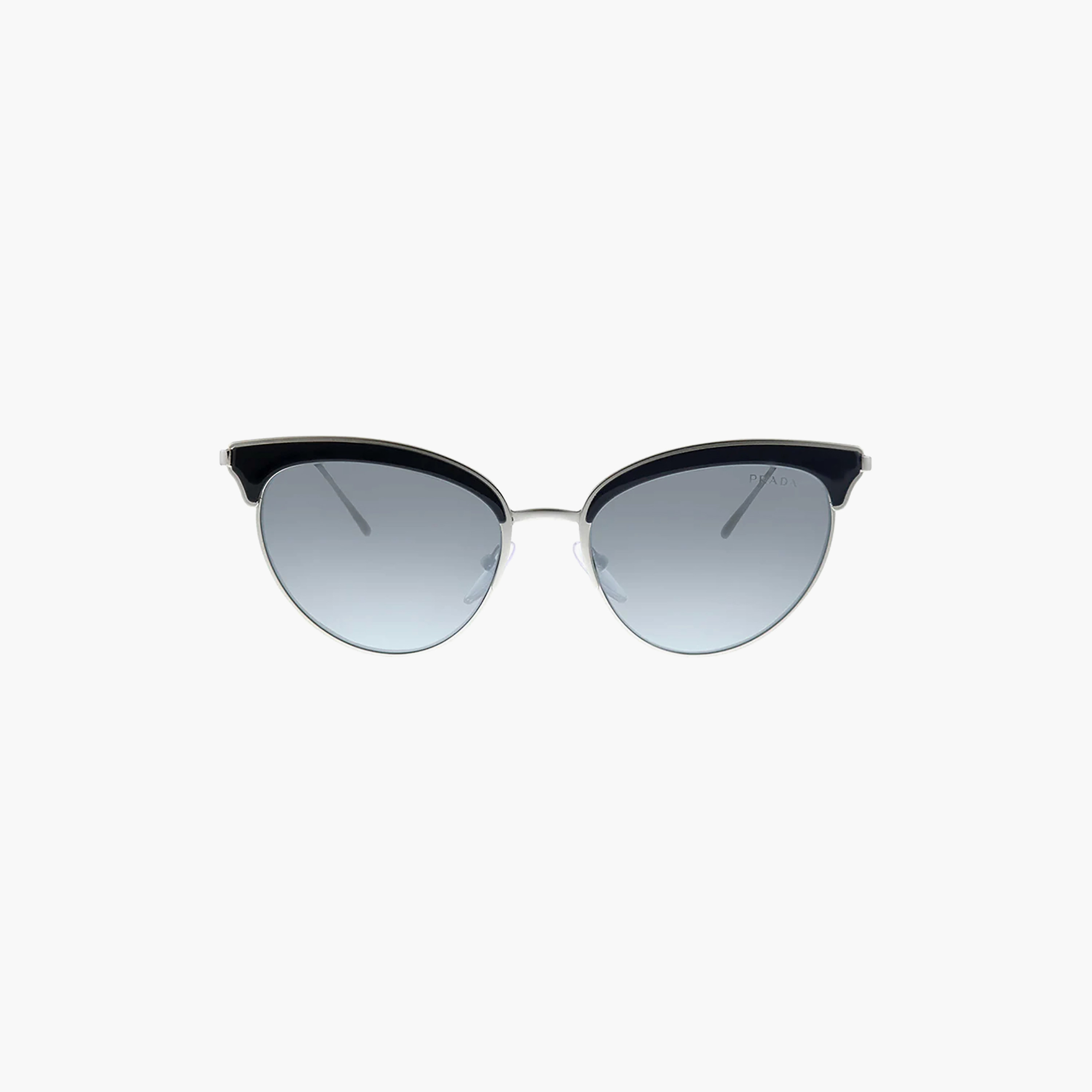 نظارات شمسية رمادية بتصميم عين القطة من برادا للنساء | 60VS-women-sunglasses-image-1
