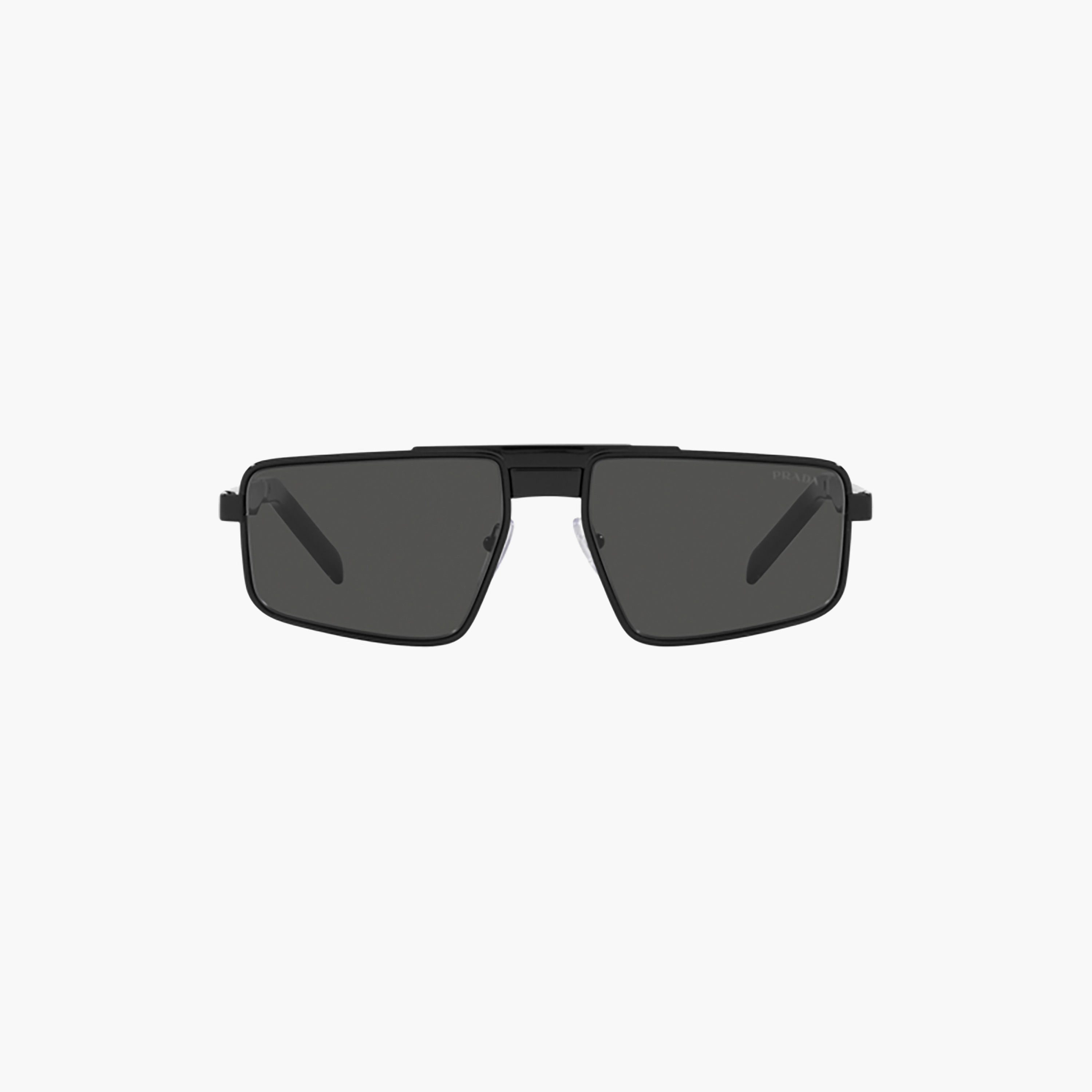نظارات شمسية رمادية مستطيلة الشكل للرجال من برادا | 61WS-men-sunglasses-image-1