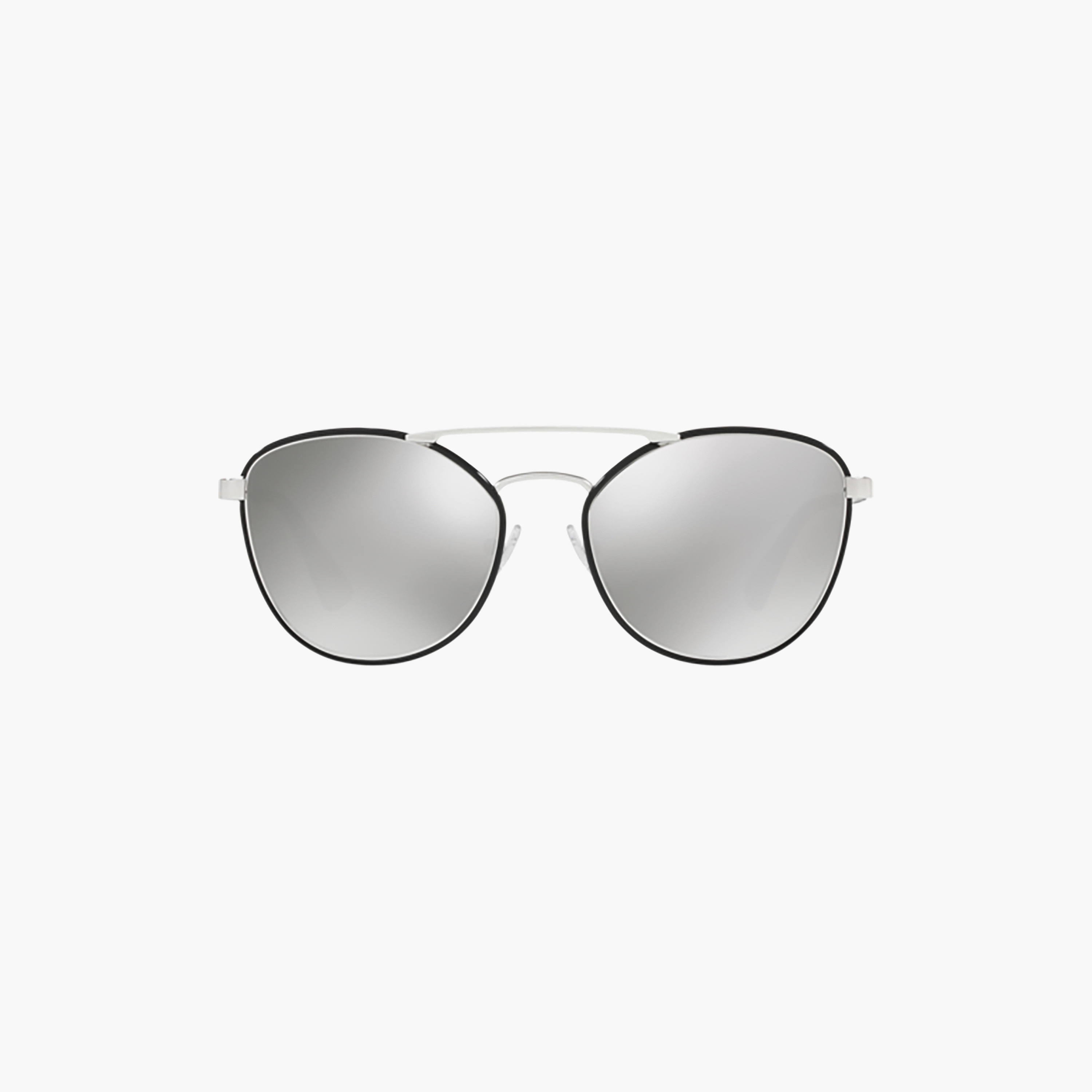 Prada Women Aviator Grey Sunglasses | 63TS-women-sunglasses-image-1