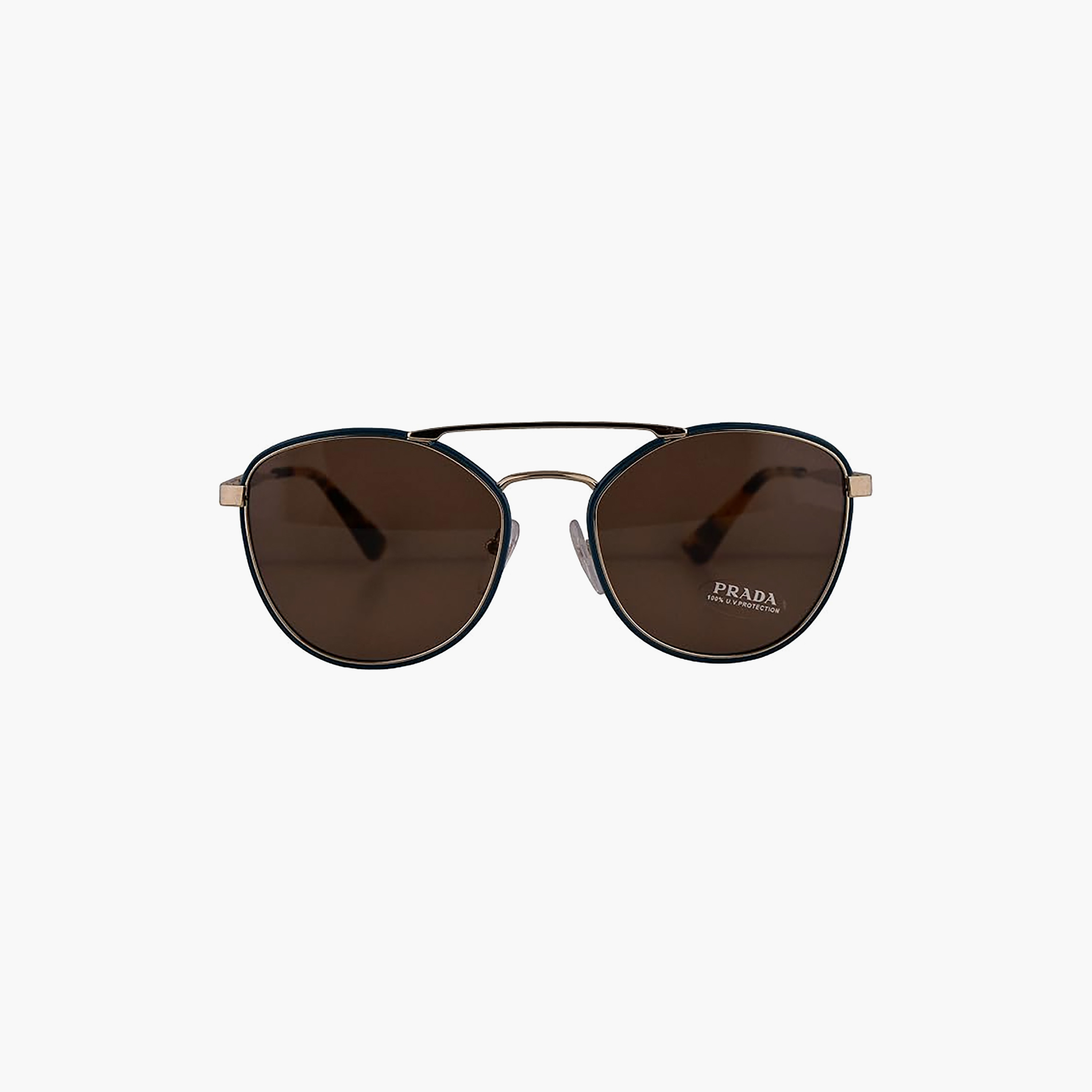Prada Women Aviator Brown Sunglasses | 63TS-women-sunglasses-image-1