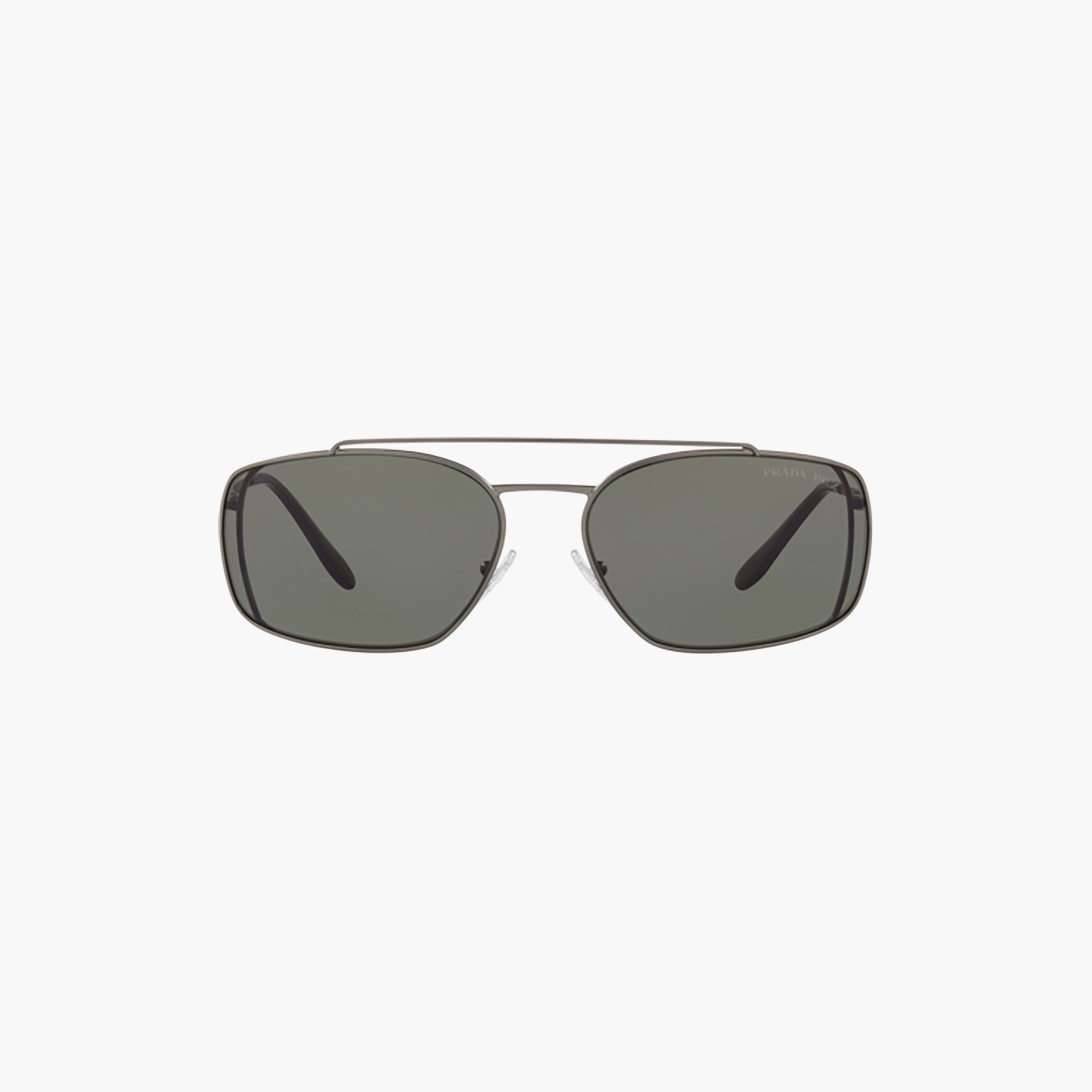 نظارات شمسية برادا للرجال من طراز Navigator باللون الأخضر المستقطب | 64VS-men-sunglasses-image-1