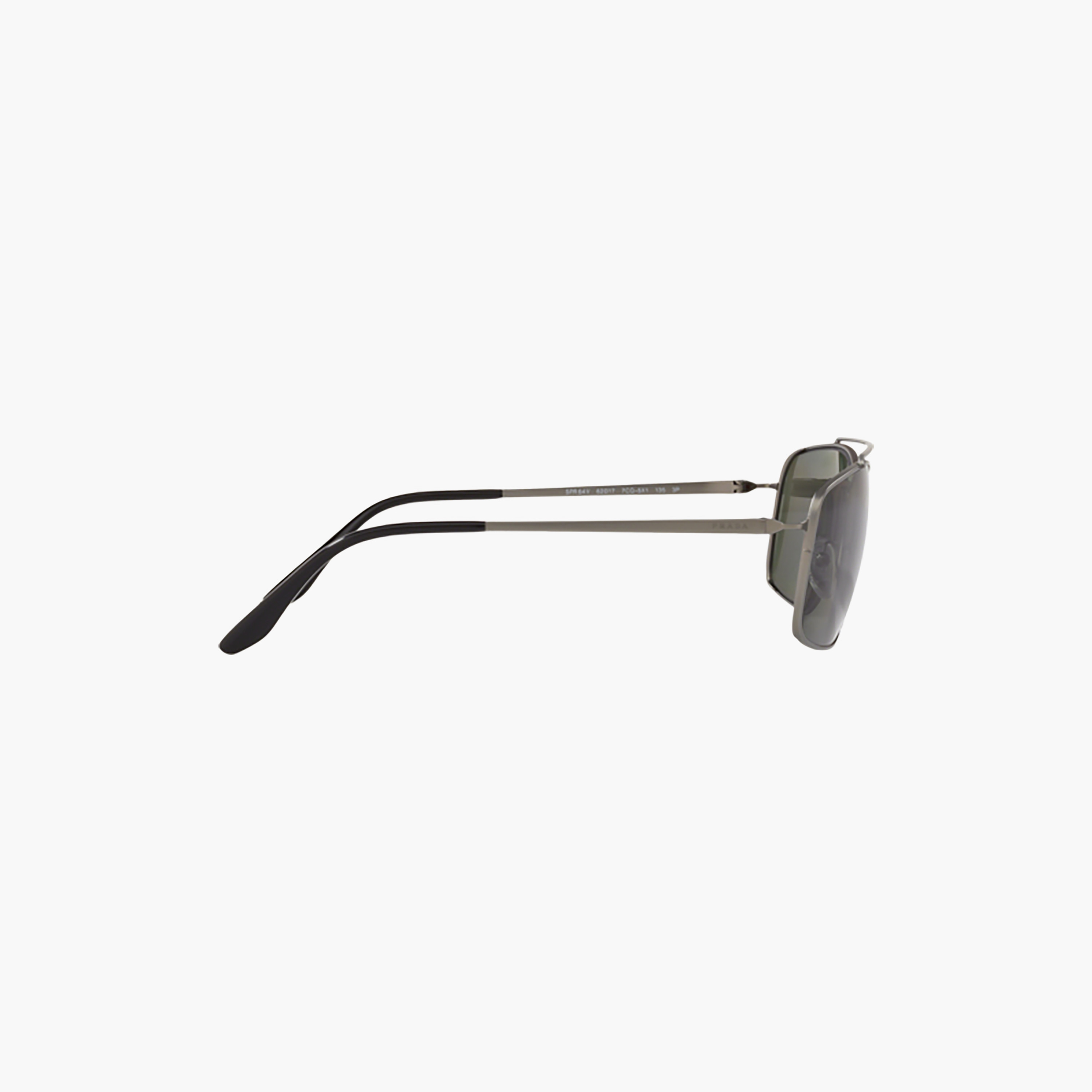نظارات شمسية برادا للرجال من طراز Navigator باللون الأخضر المستقطب | 64VS-men-sunglasses-image-2