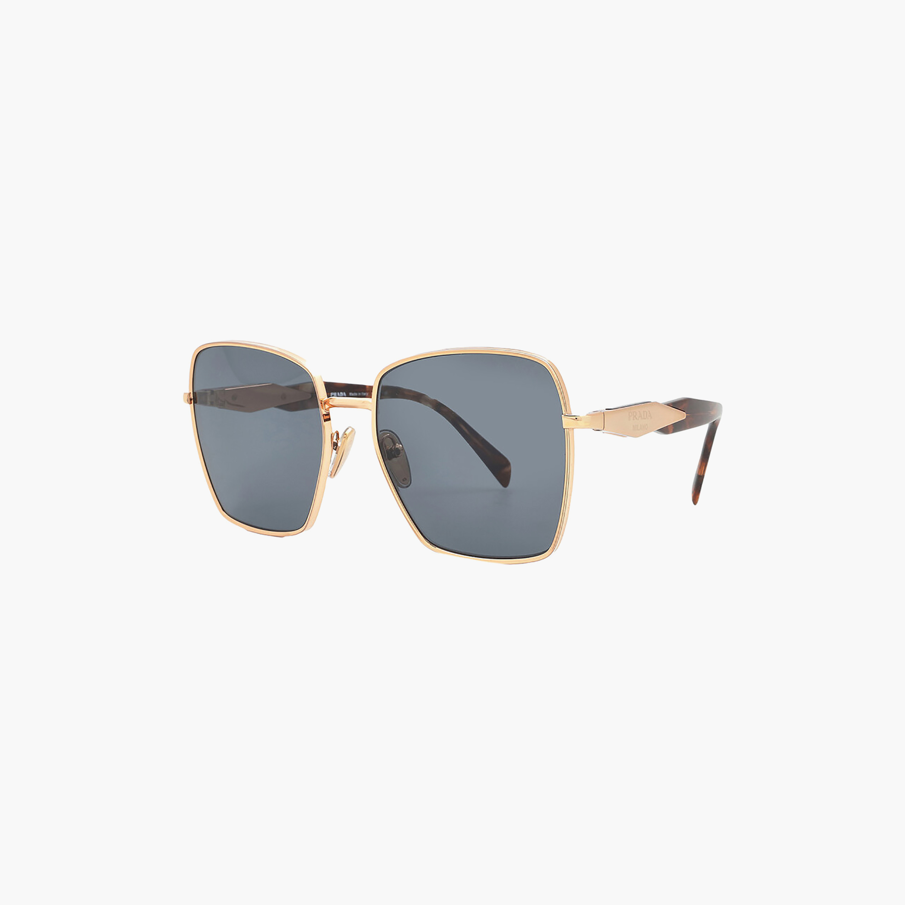 Prada Women Square Grey Sunglasses | 64ZS-women-sunglasses-image-4