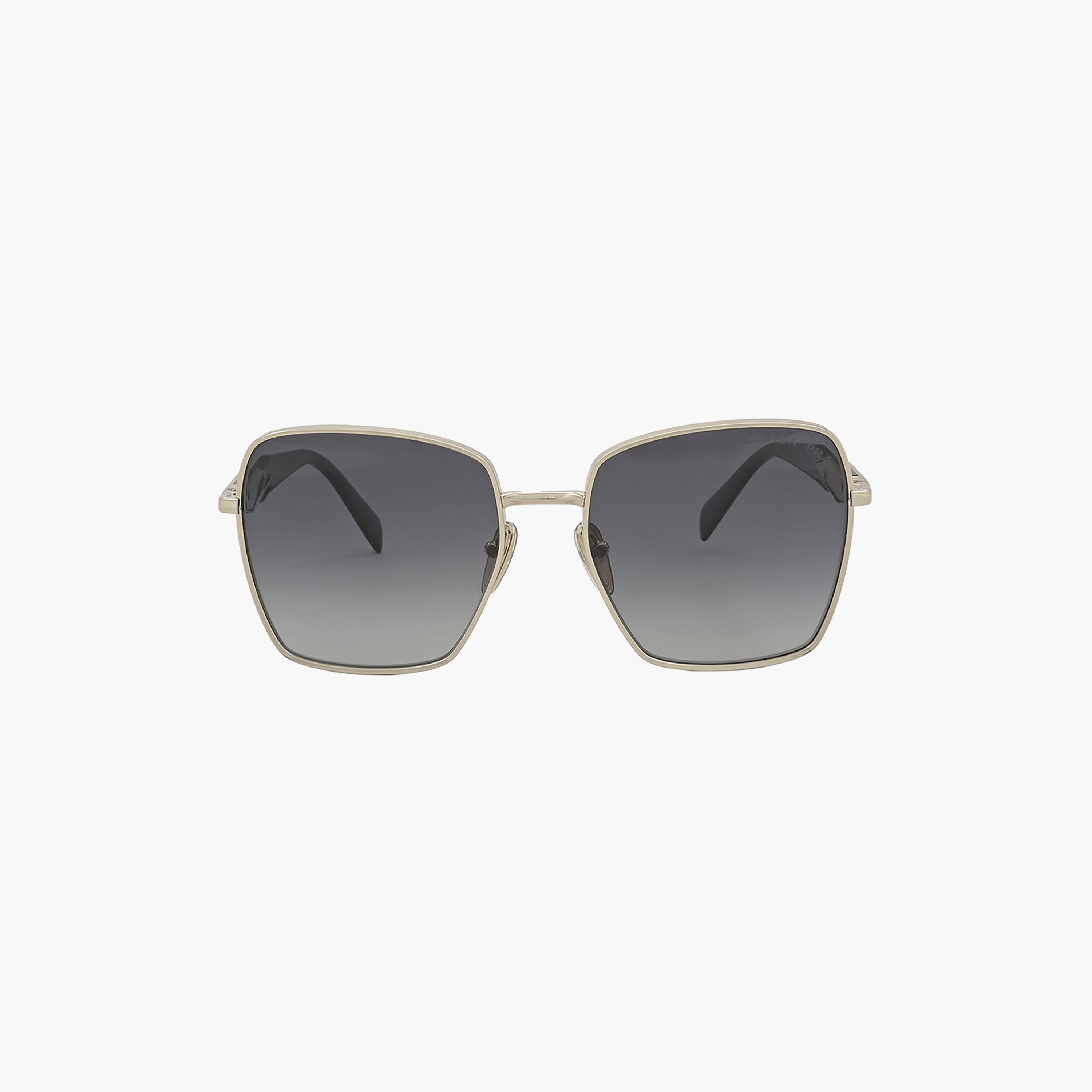 نظارات شمسية رمادية مربعة مستقطبة من برادا للنساء | 64ZS-women-sunglasses-image-1