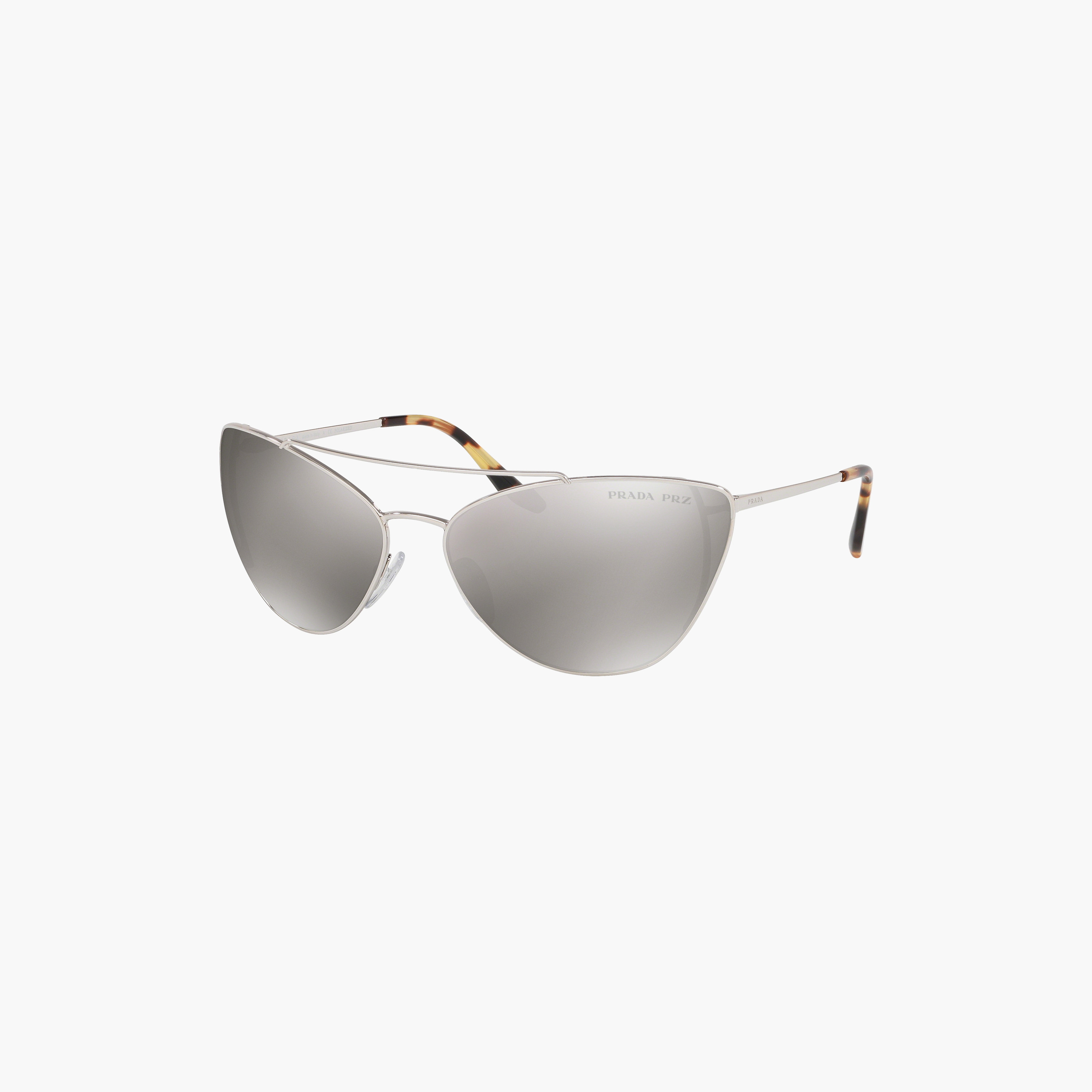 Prada Women Cat Eye Grey Polorized Sunglasses | 65VS-women-sunglasses-image-3