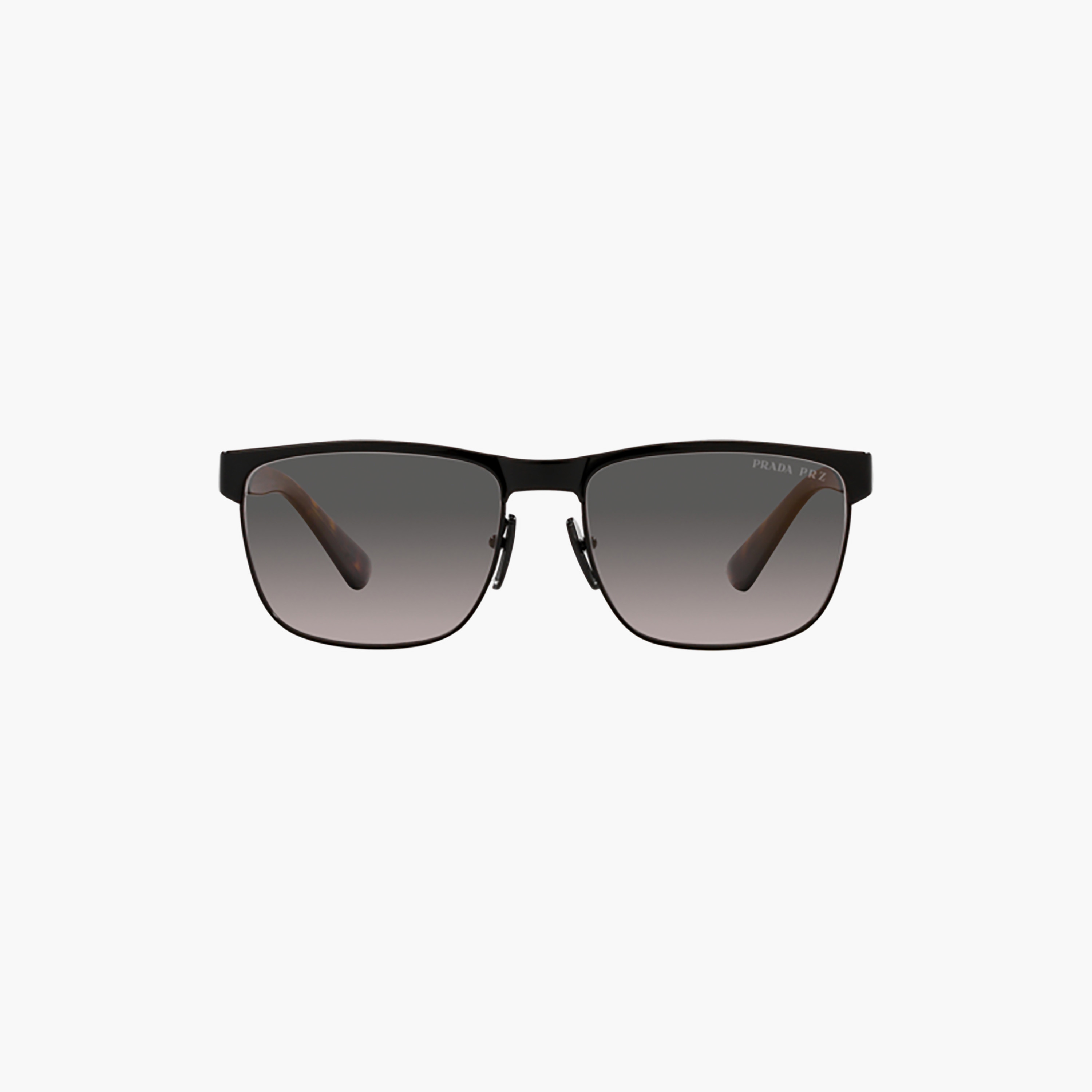 نظارات شمسية برادا رجالية مستطيلة رمادية مستقطبة | 66ZS-men-sunglasses-image-1