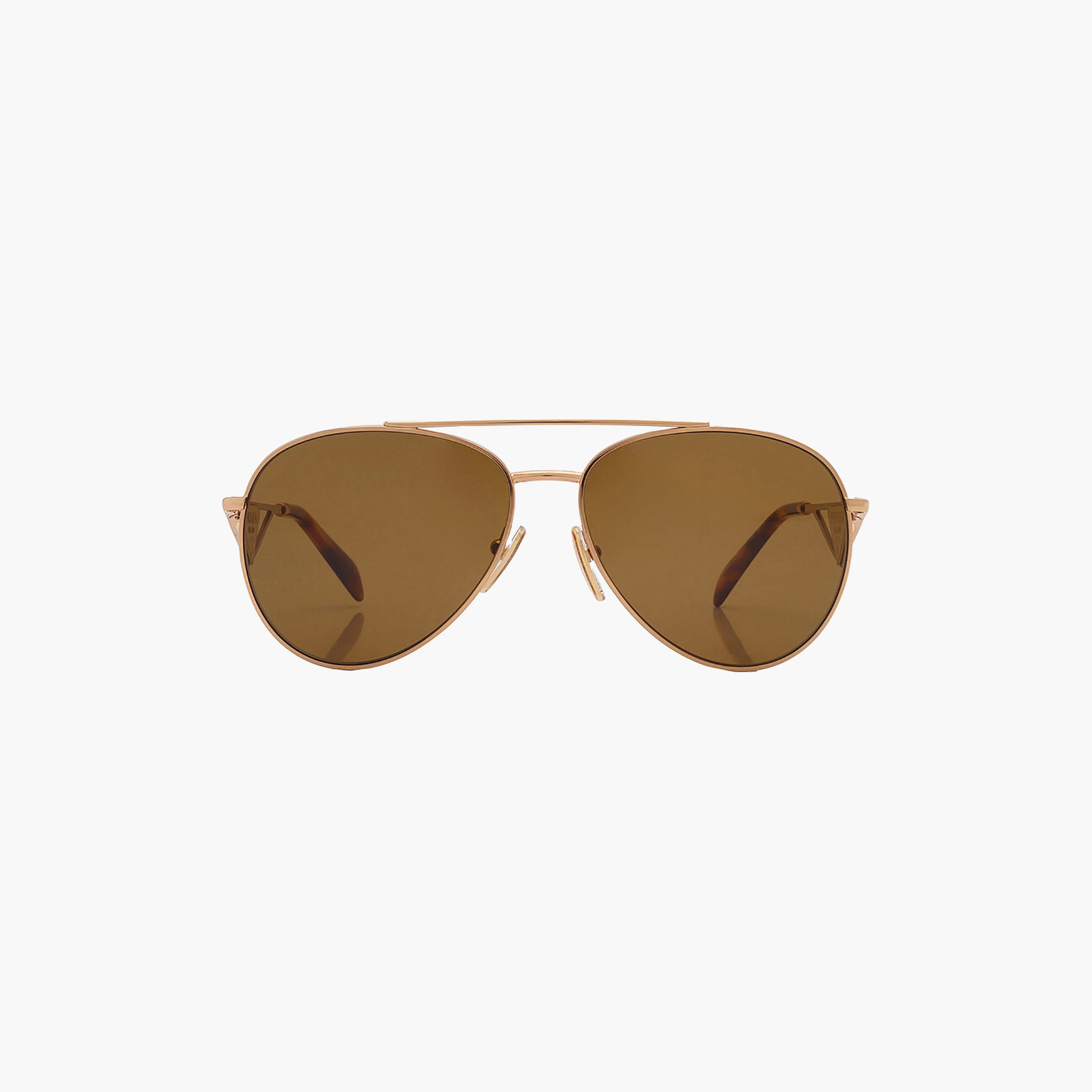 نظارات شمسية برادا النسائية بتصميم طيار بني | 73ZS-women-sunglasses-image-1