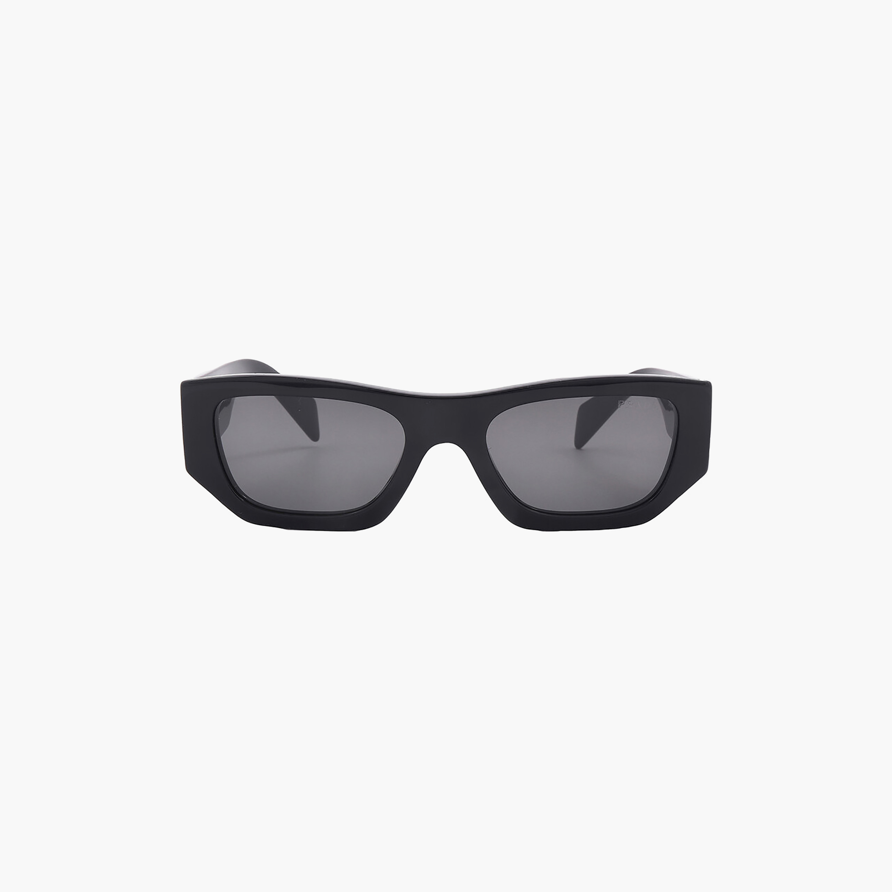 Prada Unisex Rectangle Grey Sunglasses | A01S-men-sunglasses-image-1
