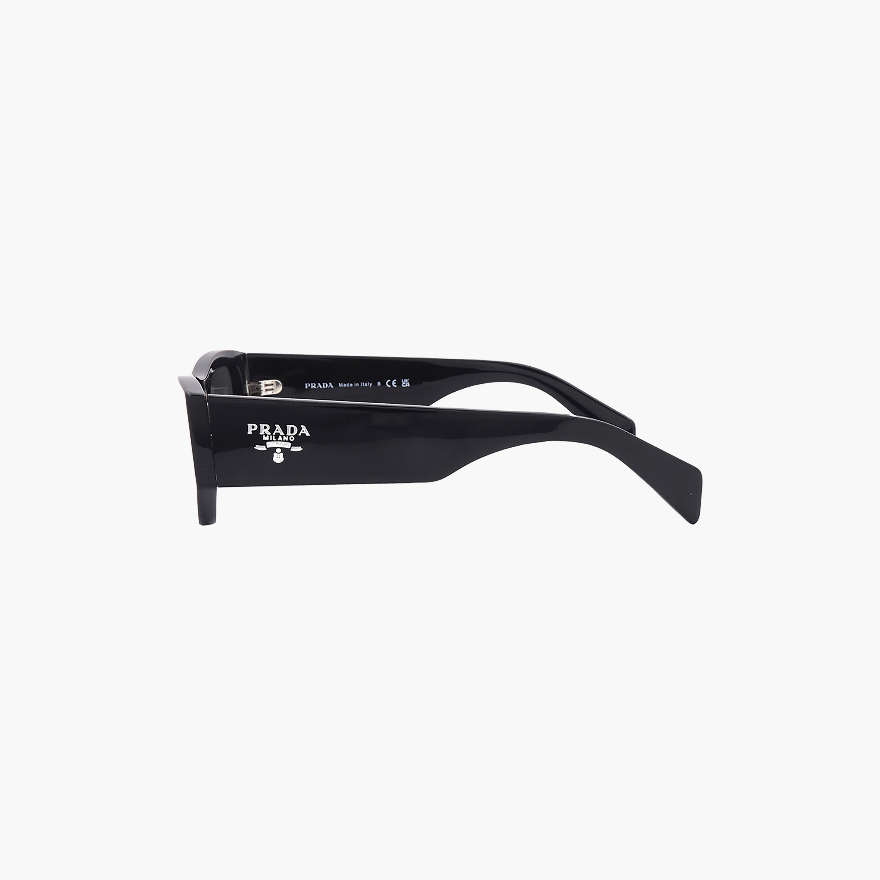 Prada Unisex Rectangle Grey Sunglasses | A01S-men-sunglasses-image-2
