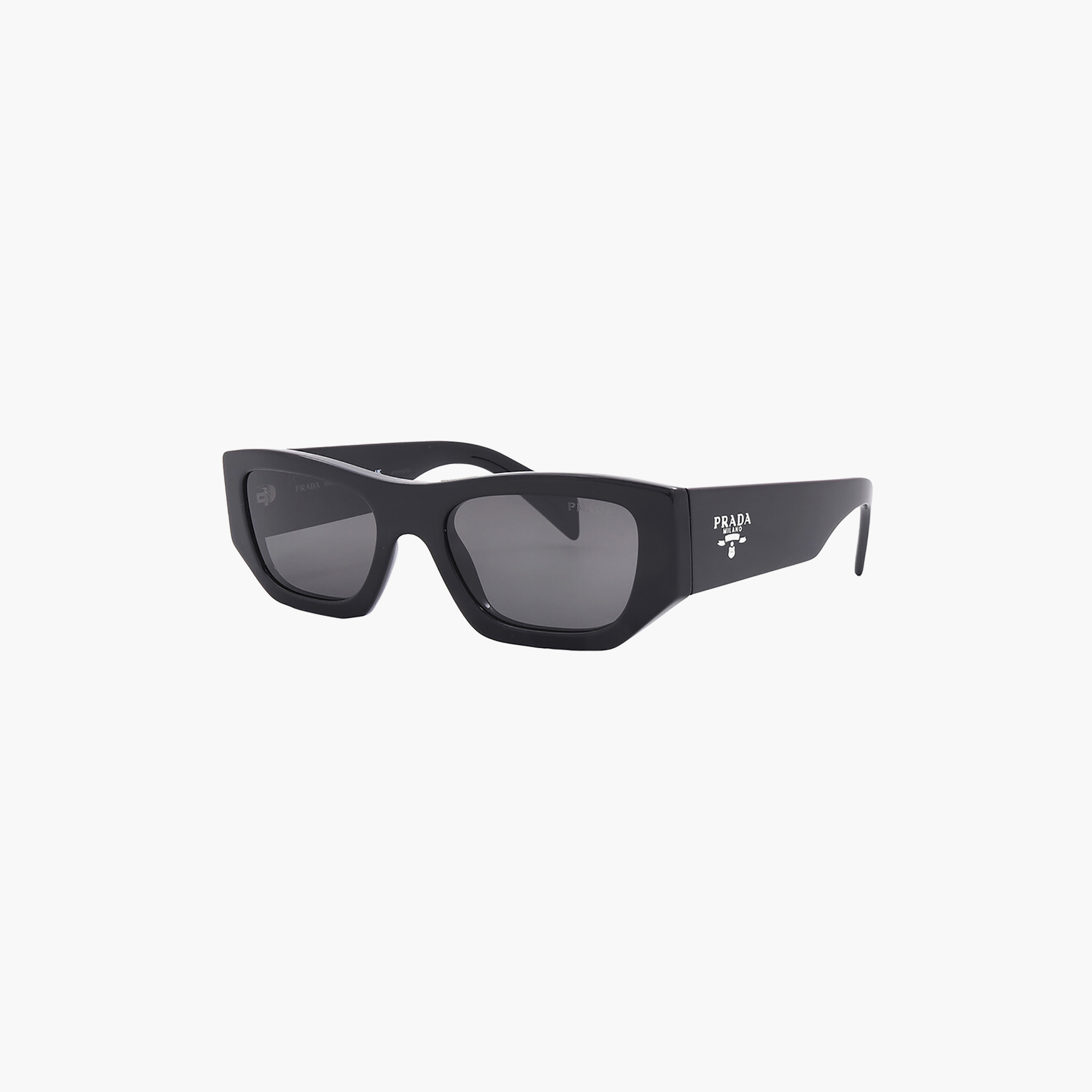 Prada Unisex Rectangle Grey Sunglasses | A01S-men-sunglasses-image-4