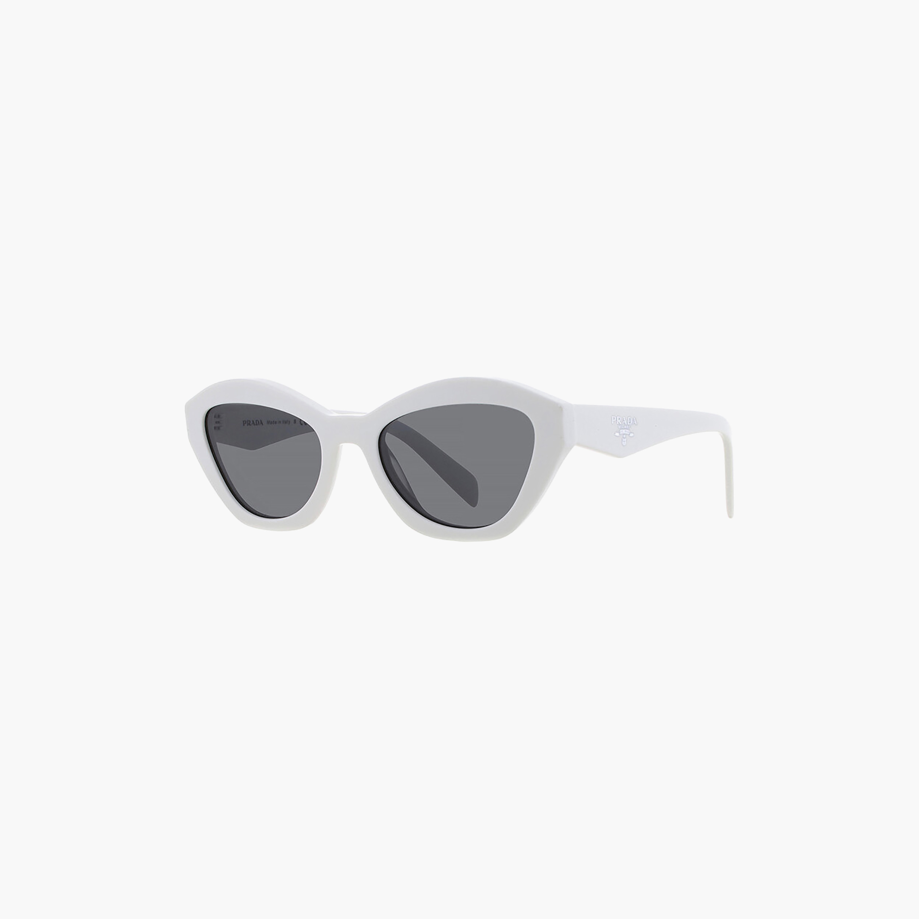 نظارات شمسية رمادية بتصميم عين القطة من برادا للنساء | A02S-women-sunglasses-image-3