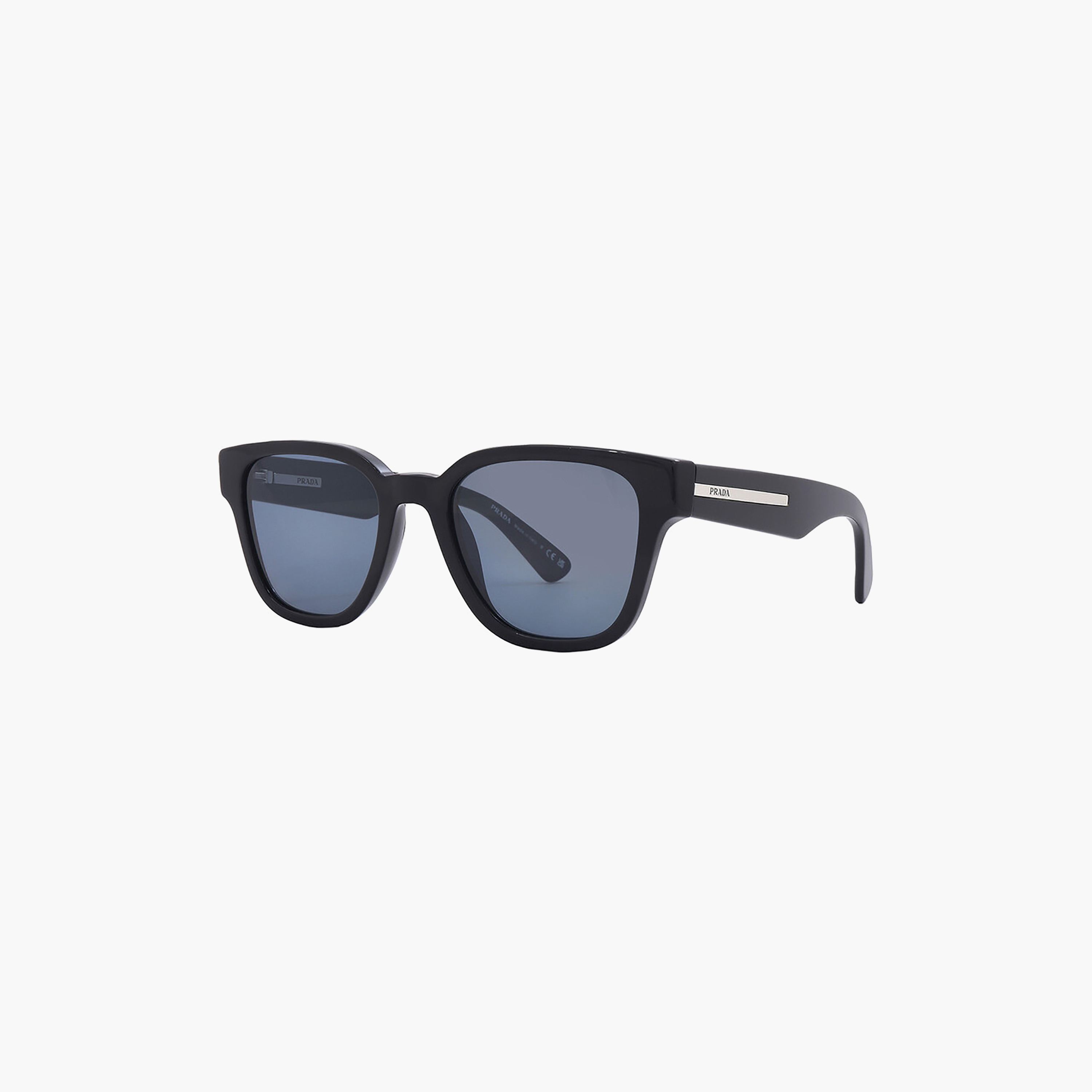نظارات شمسية مربعة رمادية من برادا للرجال | A04S-men-sunglasses-image-4