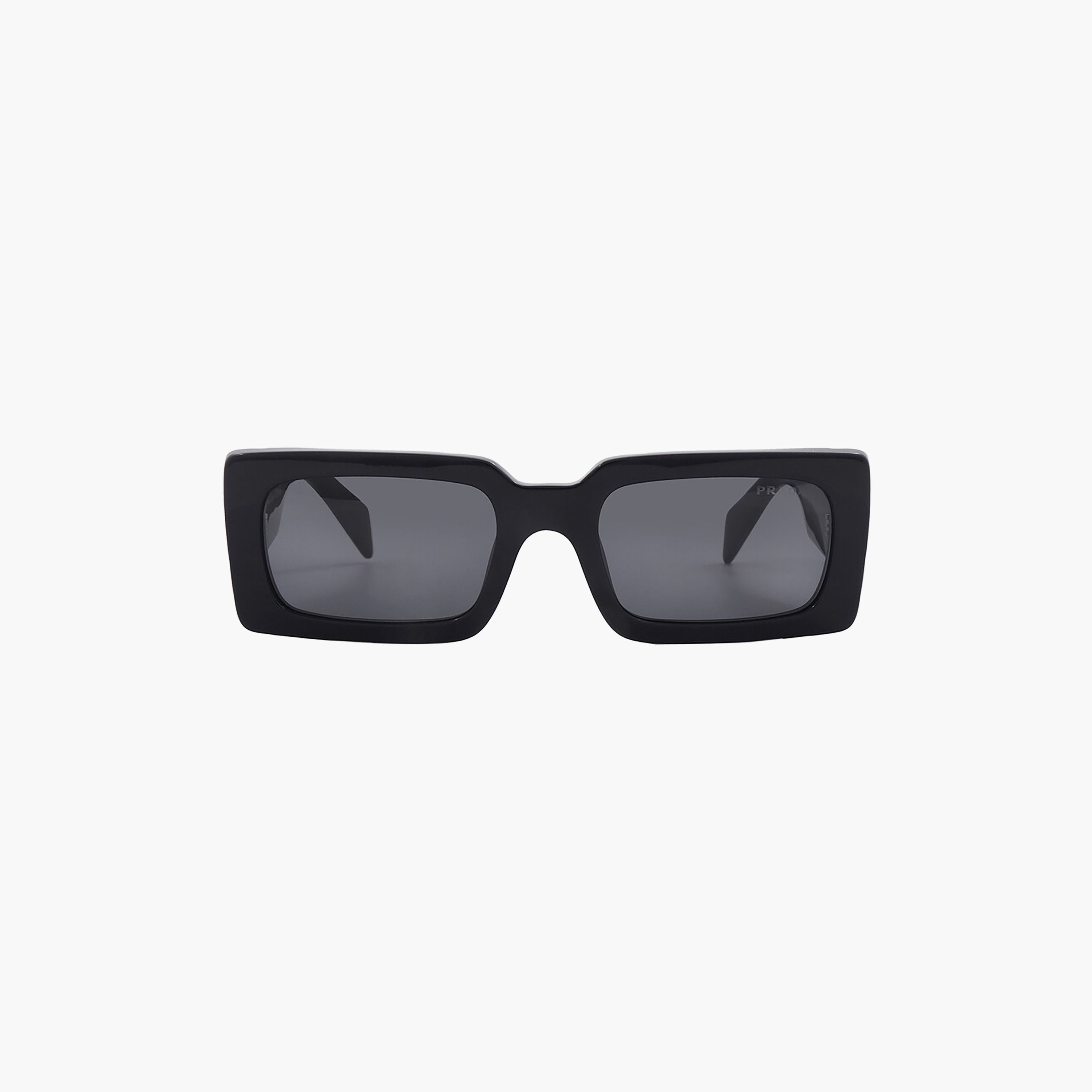 Prada Women Rectangle Grey Sunglasses | A07S-women-sunglasses-image-1