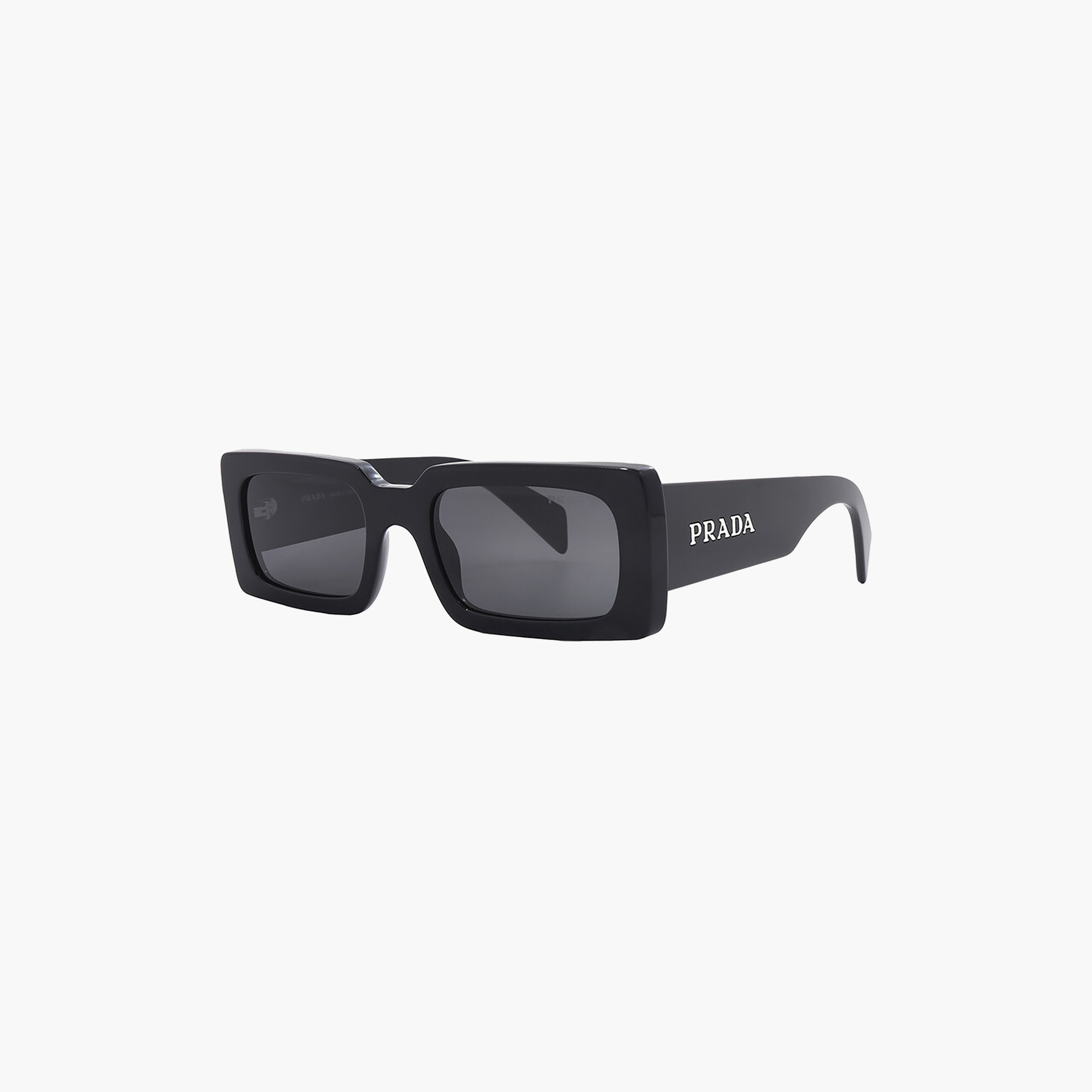 Prada Women Rectangle Grey Sunglasses | A07S-women-sunglasses-image-3