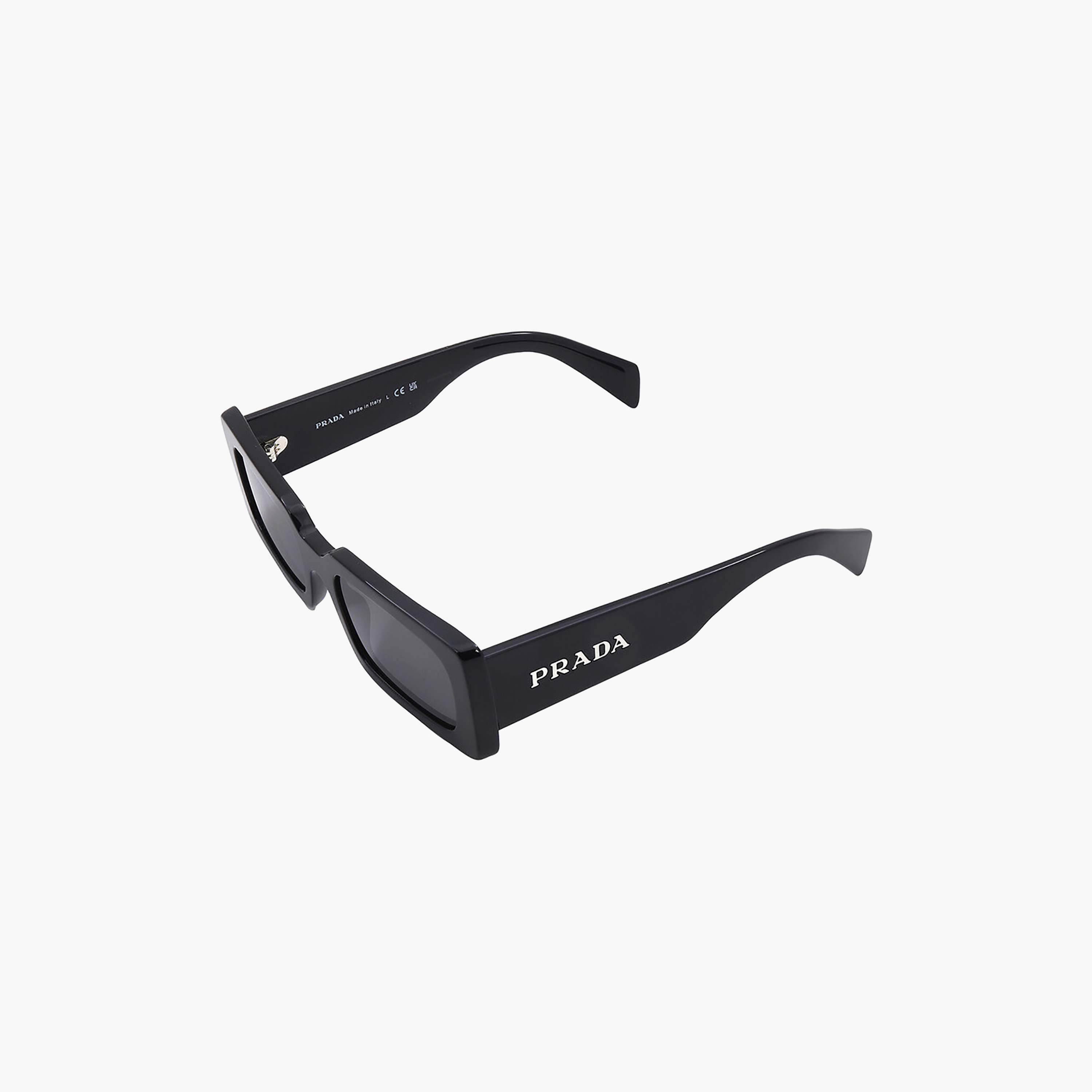 Prada Women Rectangle Grey Sunglasses | A07S-women-sunglasses-image-4