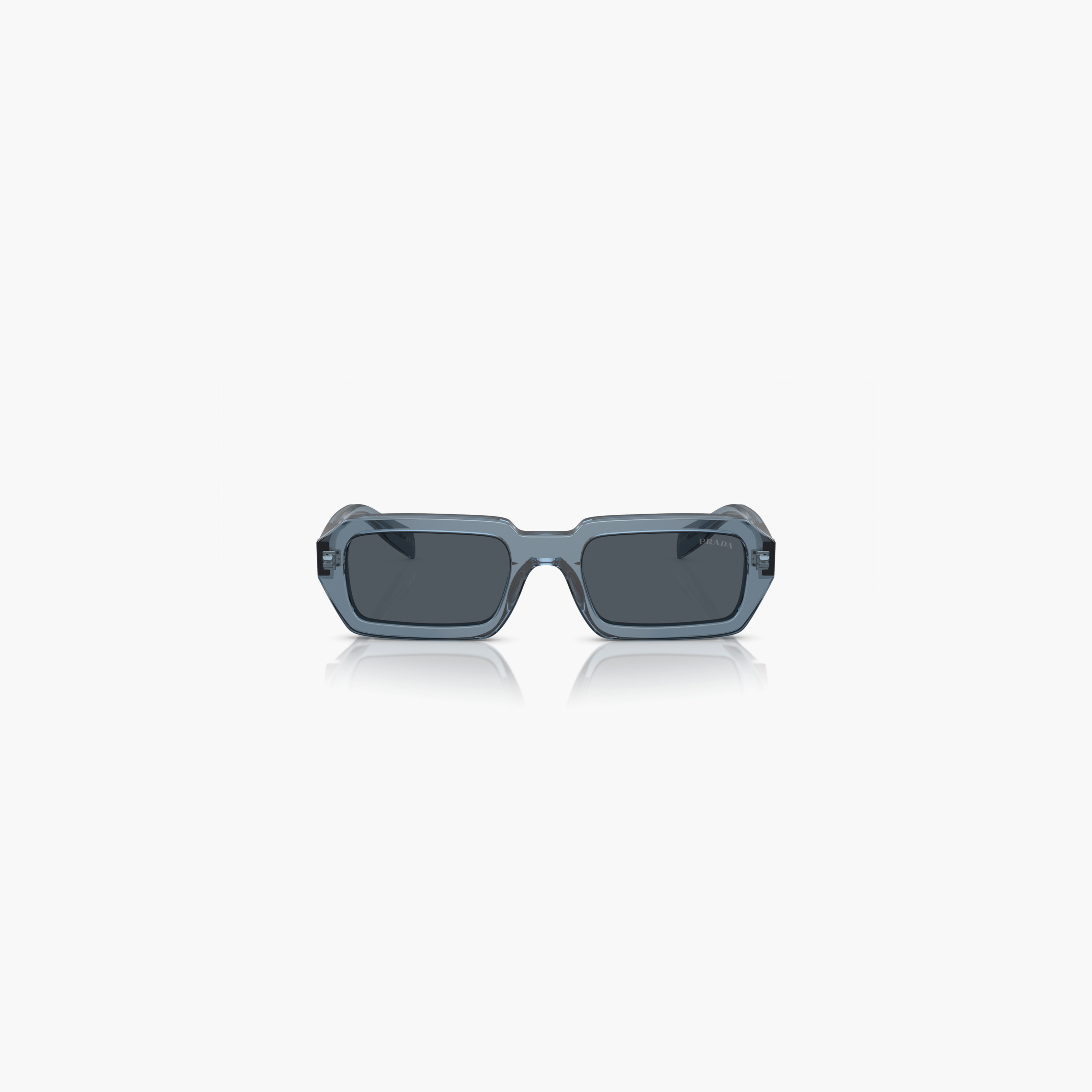 نظارات شمسية برادا نسائية مستطيلة رمادية | A12S-women-sunglasses-image-1