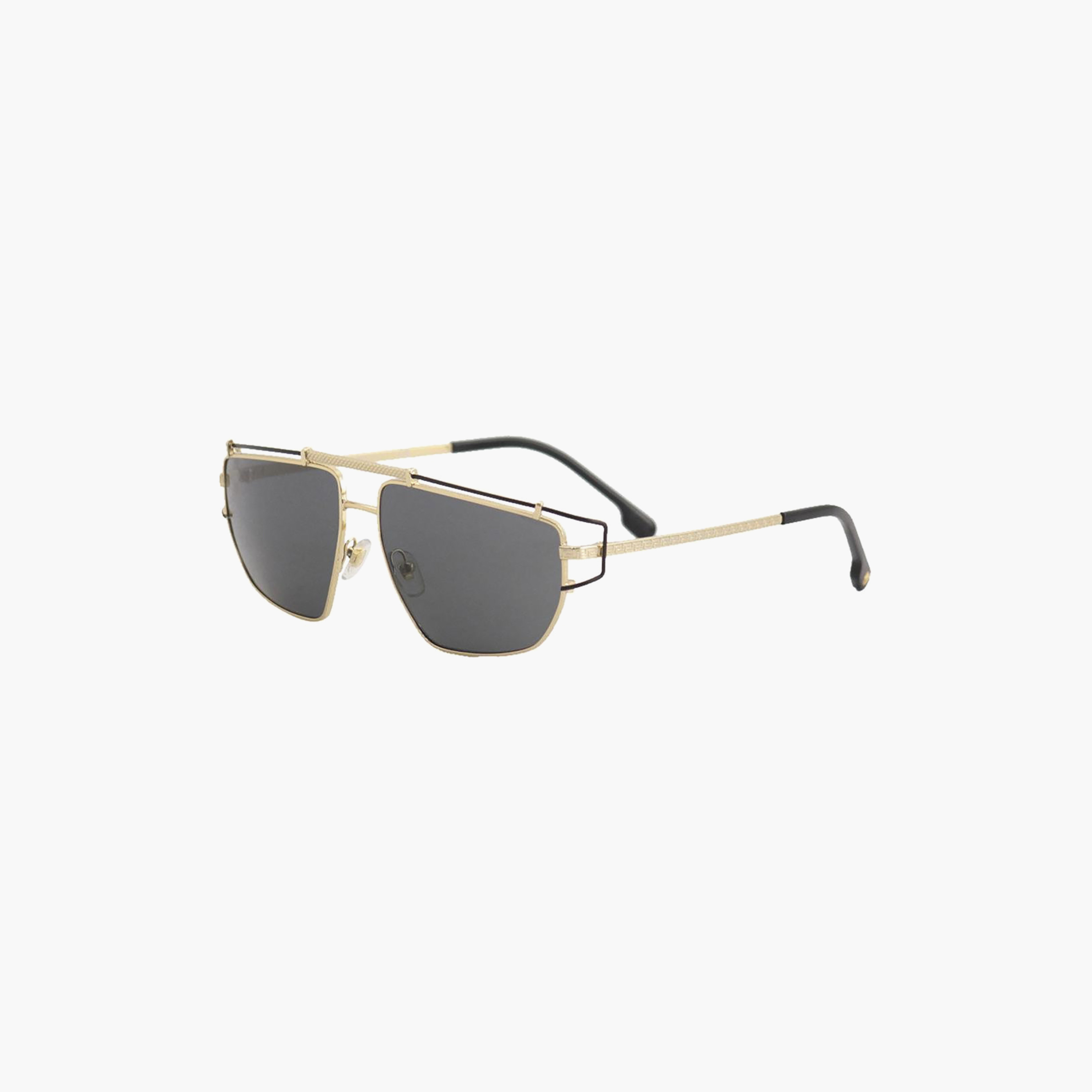 Versace Men Aviator Grey Sunglasses | 2202-men-sunglasses-image-1