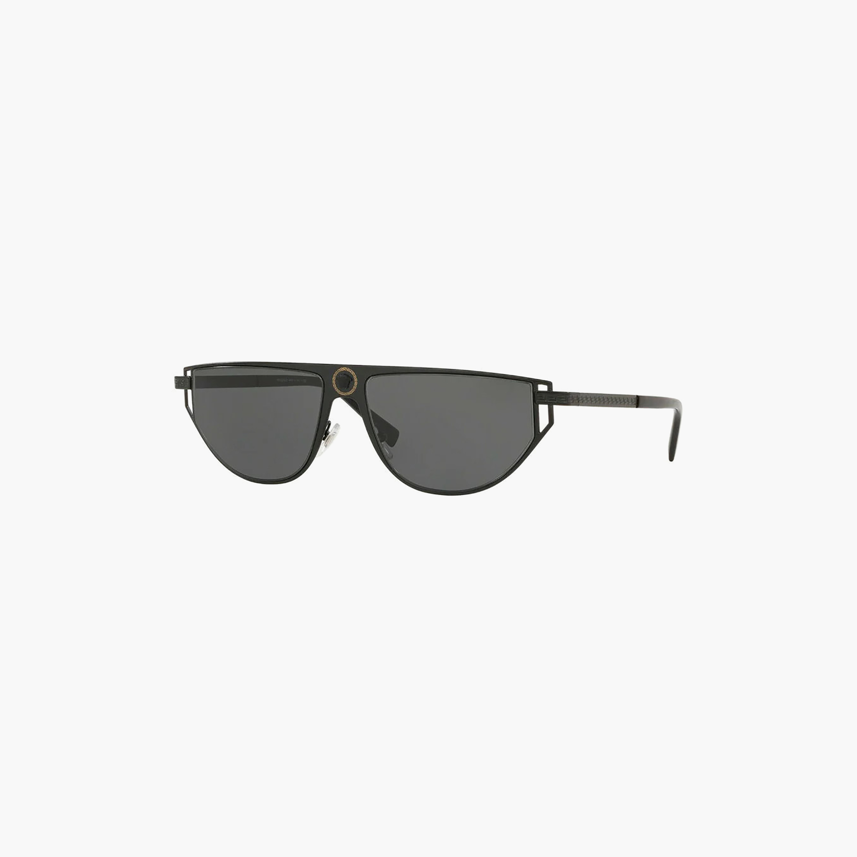 نظارات شمسية رجالية من فرزاتشي بتصميم طيار مستقطب باللون الأسود | 2213-men-sunglasses-image-1