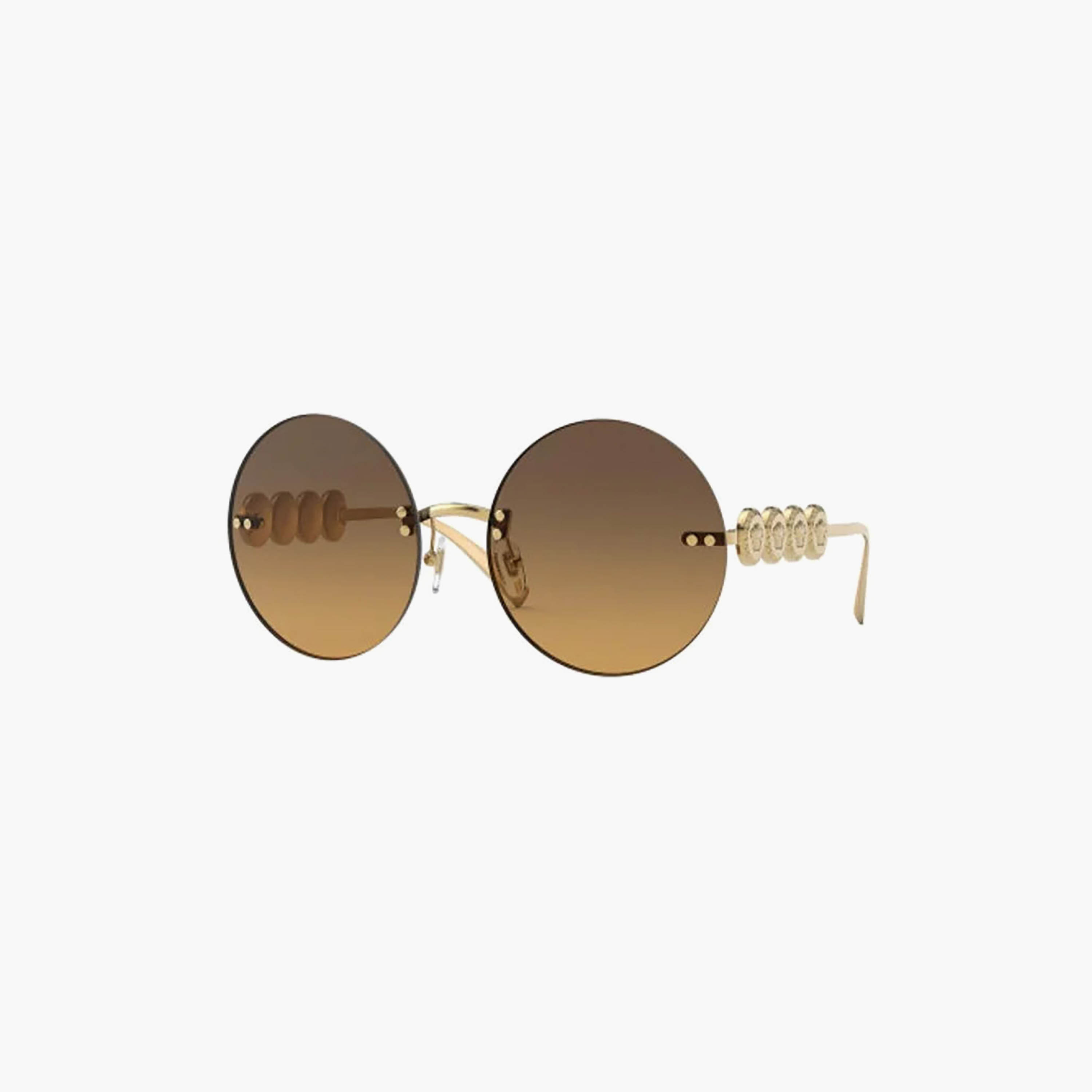 نظارات شمسية دائرية بنية اللون للنساء من فرزاتشي | 2214-women-sunglasses-image-1