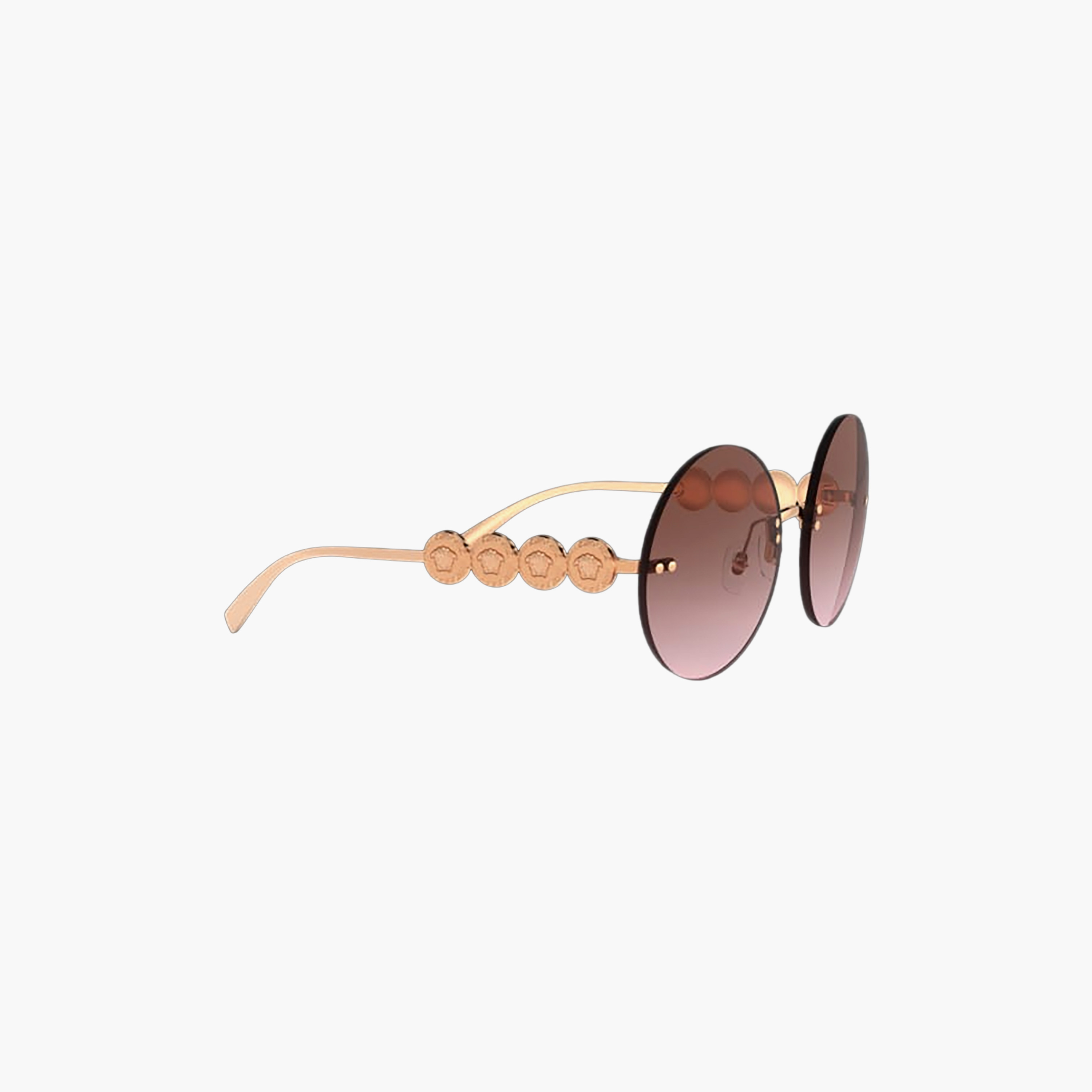 Versace Unisex Round Pink Sunglasses | 2214-men-sunglasses-image-2