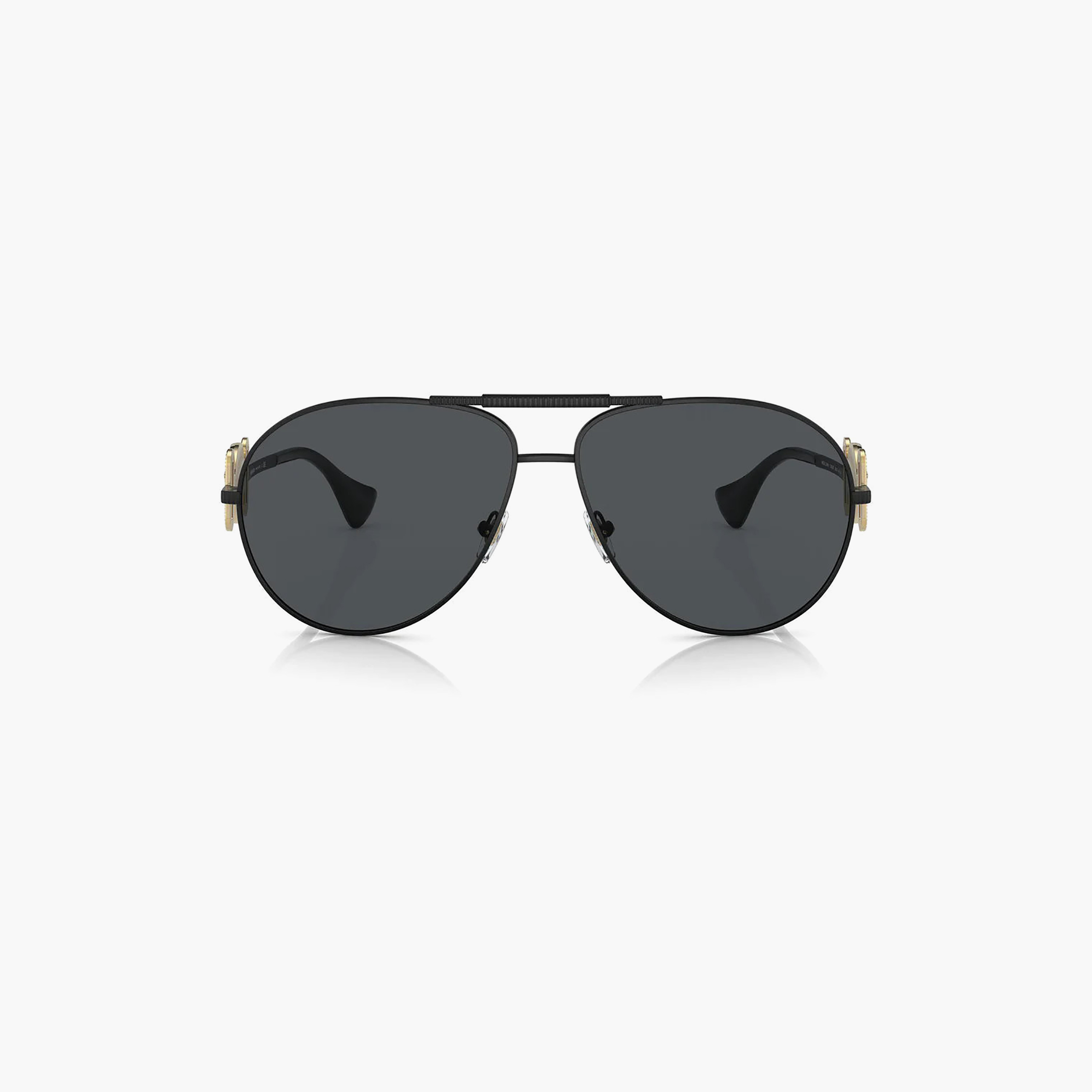 Versace Unisex Aviator Grey Sunglasses | 2249-men-sunglasses-image-2