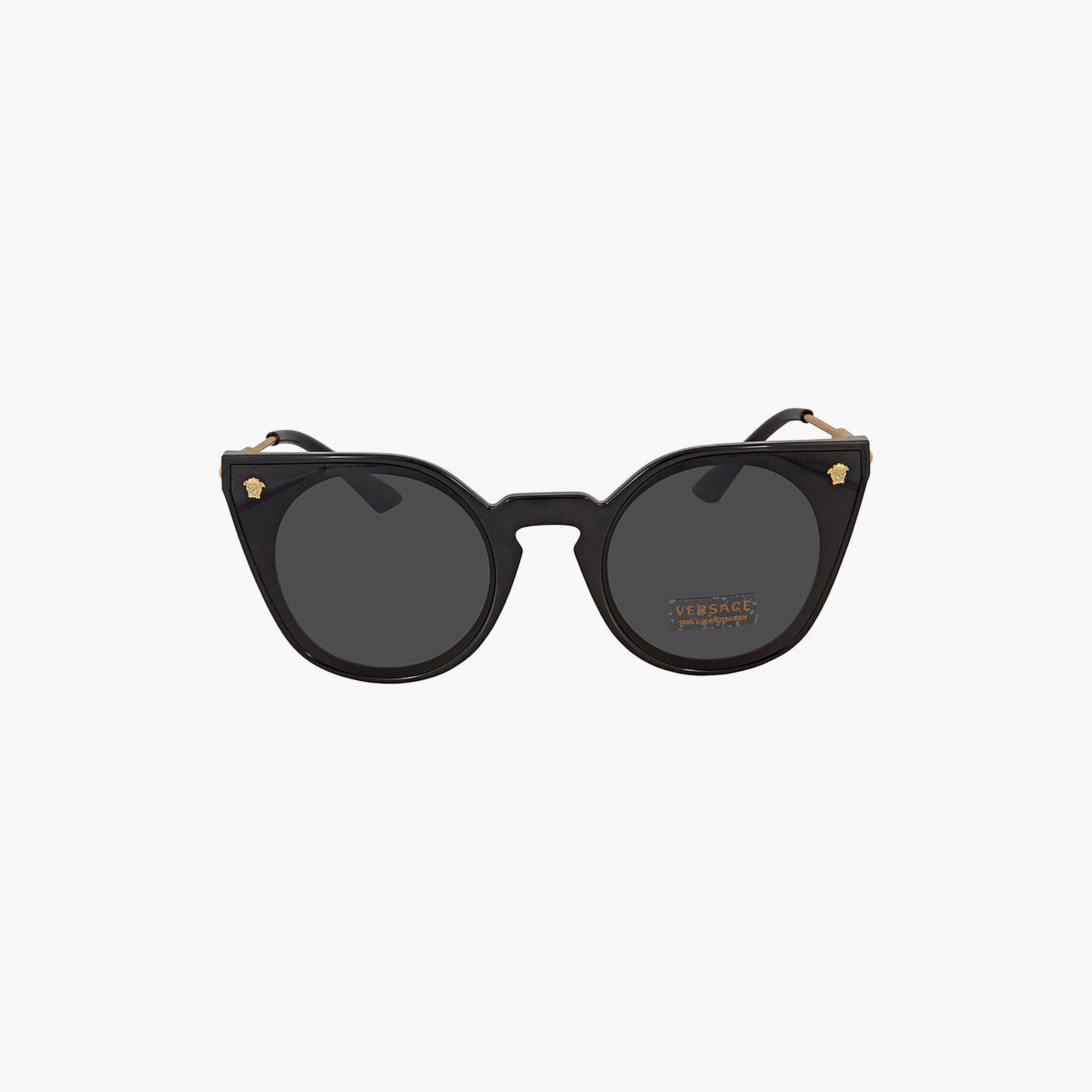 نظارات شمسية رمادية بتصميم عين القطة من فرزاتشي للنساء | 4410-women-sunglasses-image-1