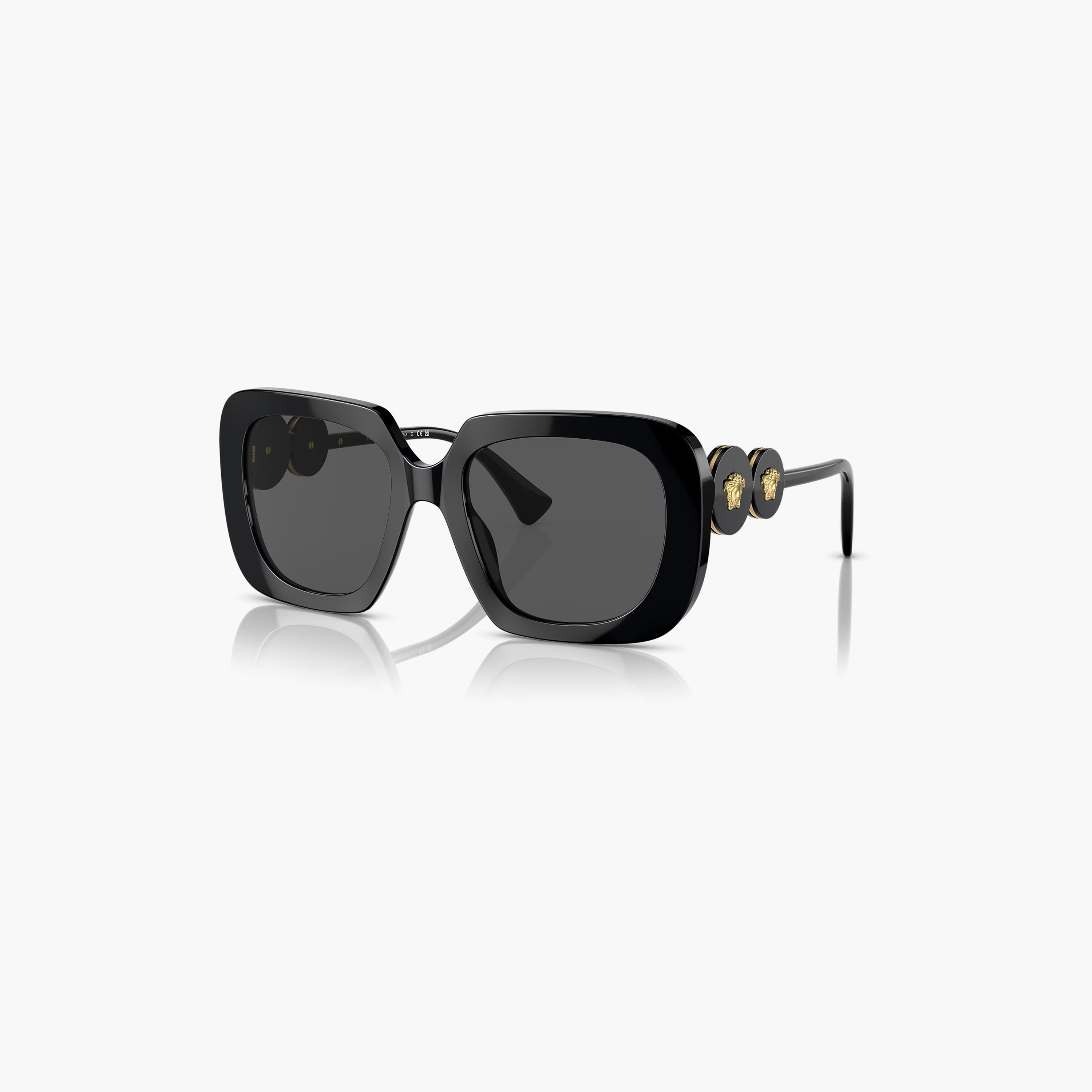 نظارات شمسية مربعة رمادية للنساء من فرزاتشي | 4434-women-sunglasses-image-1