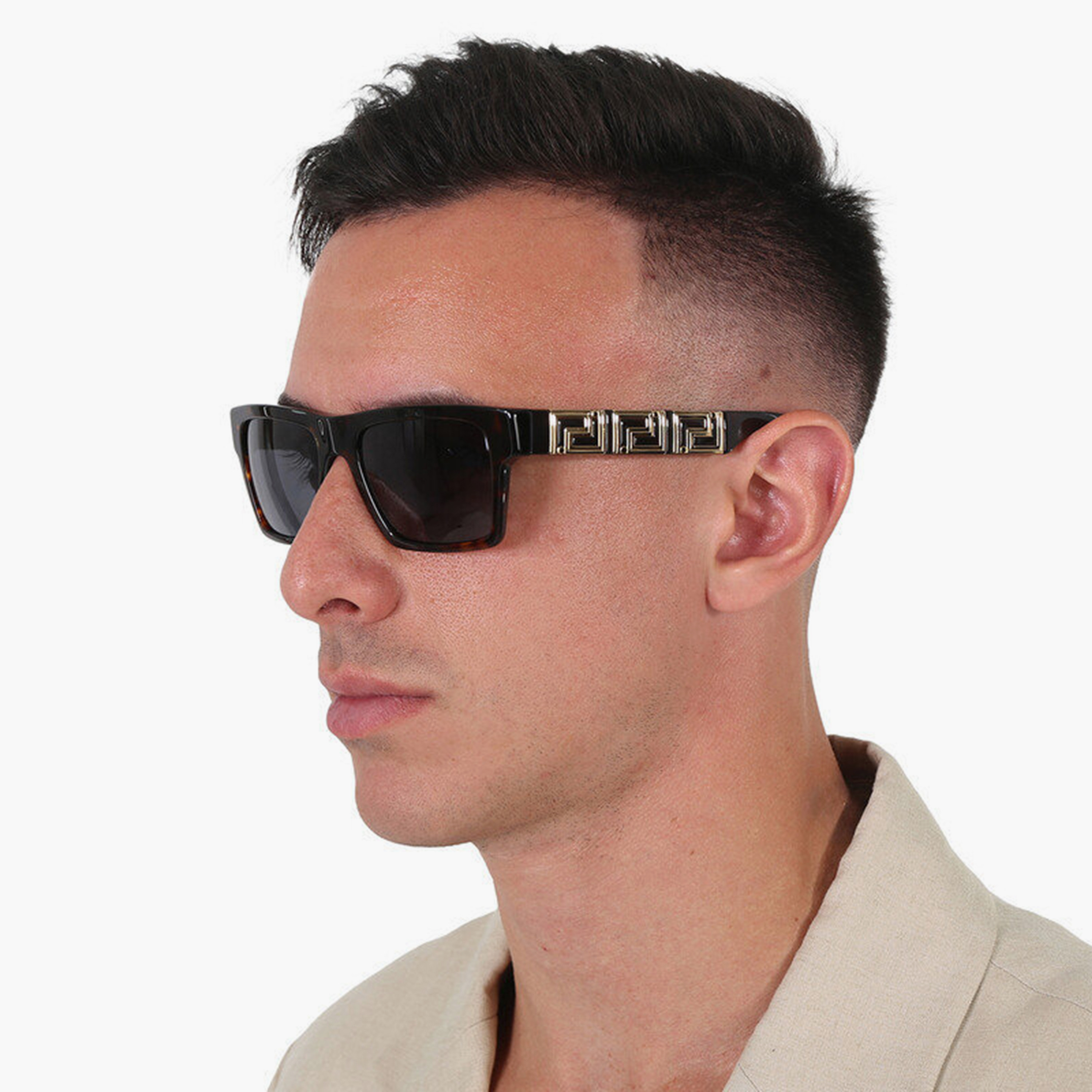 نظارات شمسية رمادية مستطيلة الشكل للجنسين من فرزاتشي | 4445-men-sunglasses-image-5