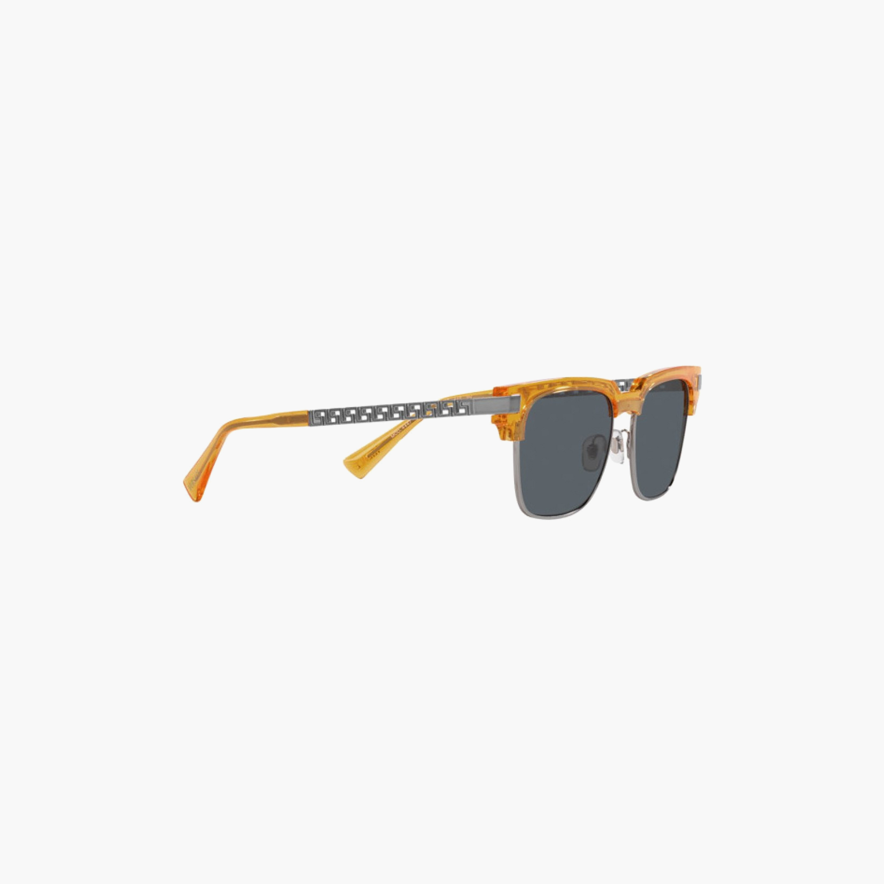 Versace Men Clubmaster Grey Sunglasses | 4447-men-sunglasses-image-5