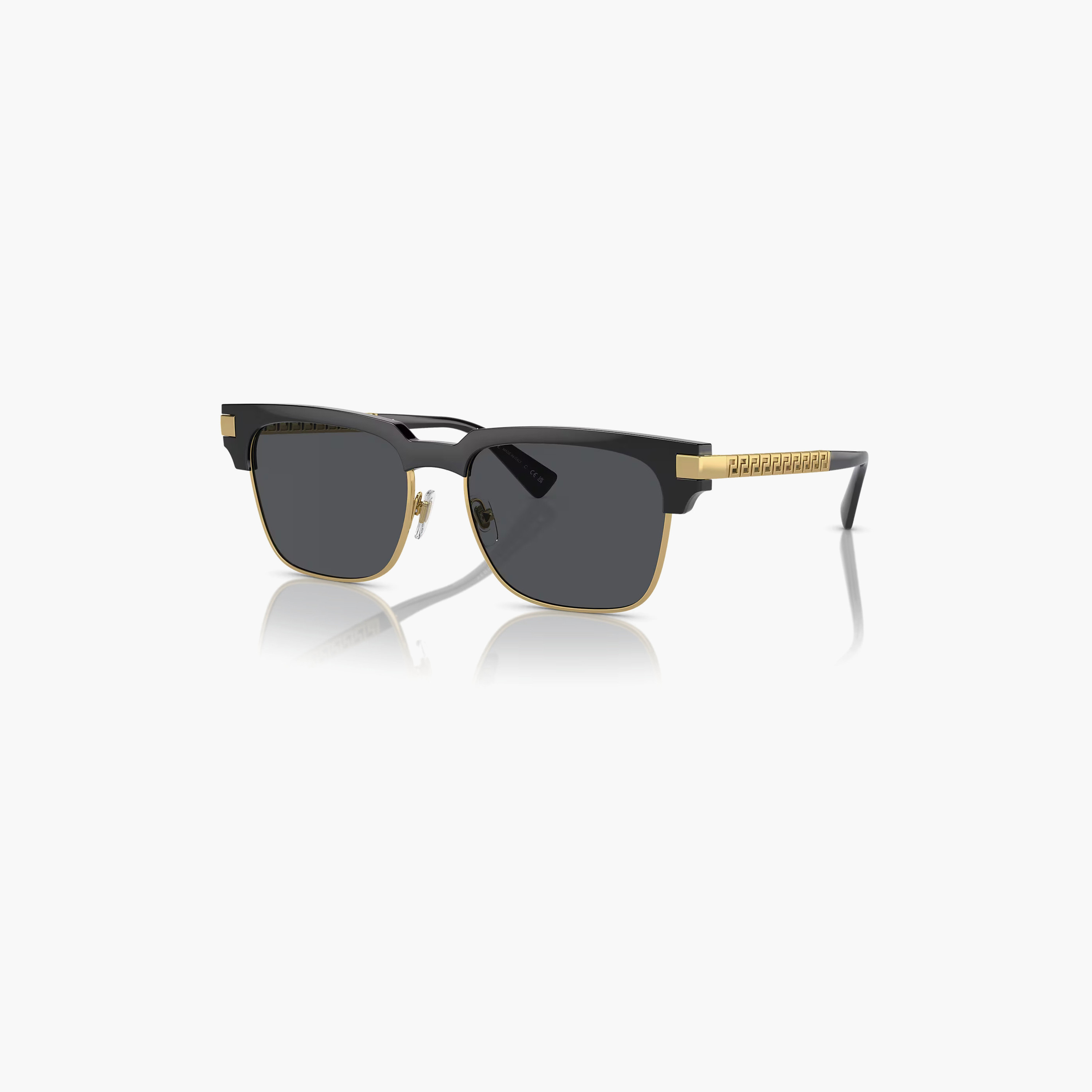 Versace Men Clubmaster Grey Sunglasses | 4447-men-sunglasses-image-1