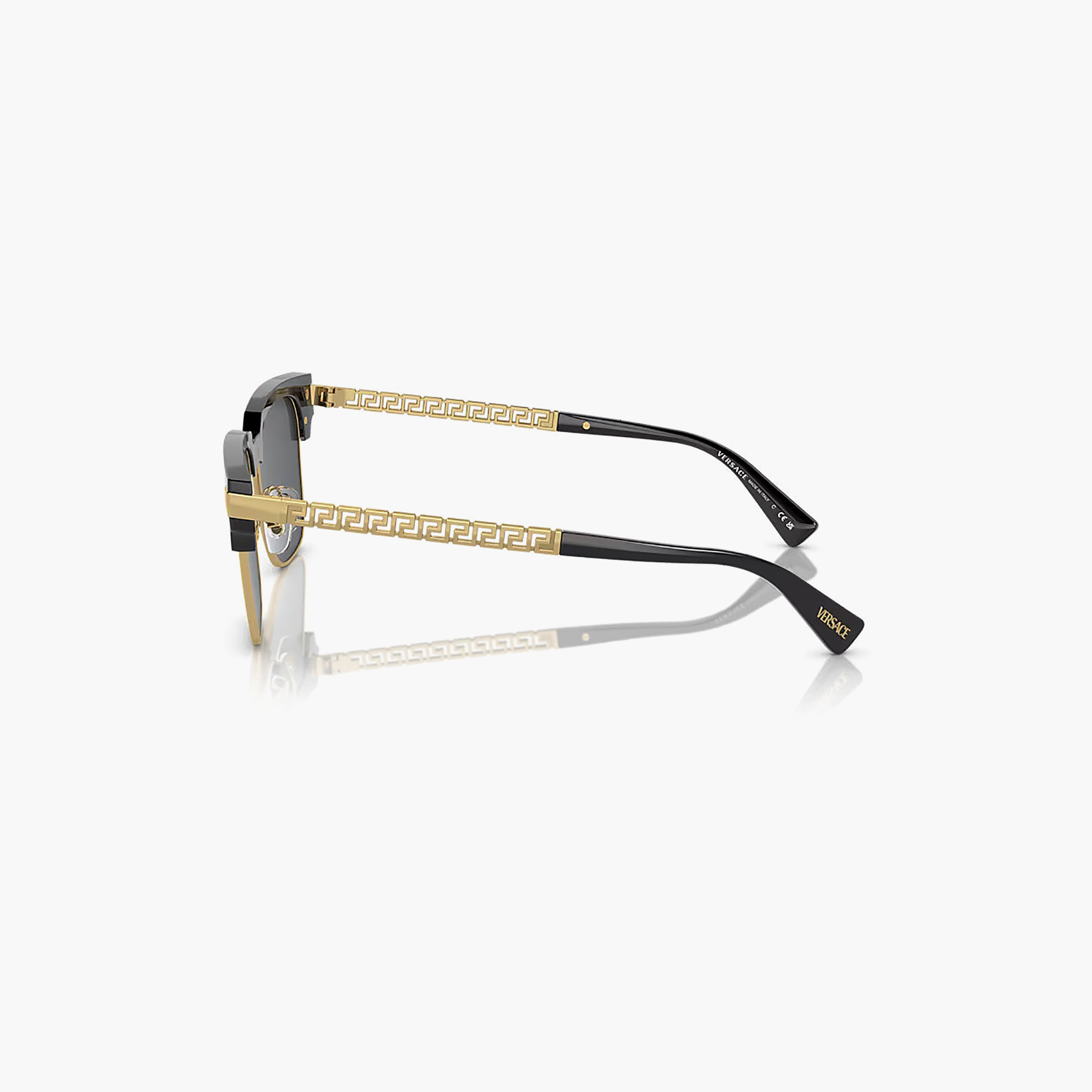 Versace Men Clubmaster Grey Sunglasses | 4447-men-sunglasses-image-3