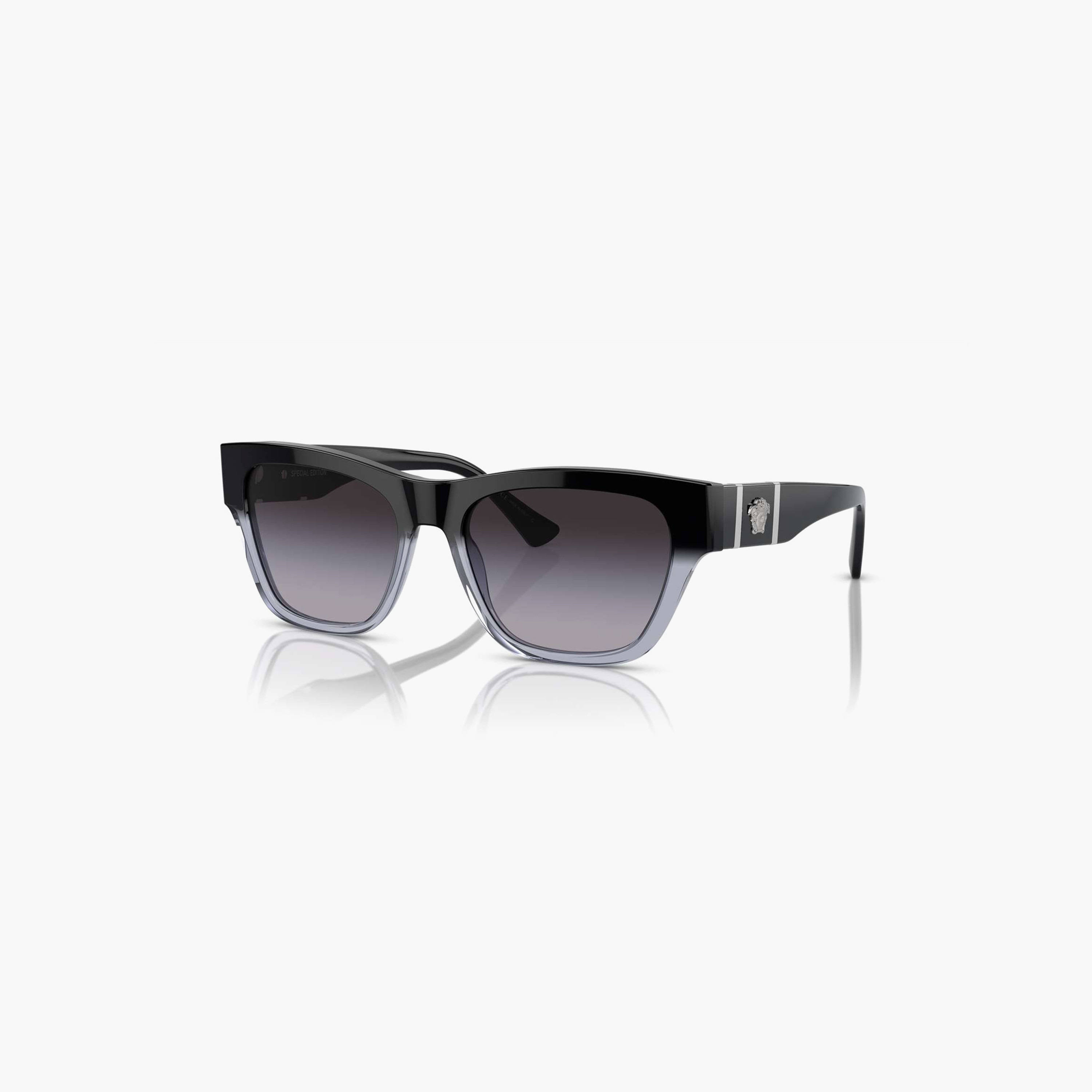 Versace Men Wayfarer Grey Sunglasses | 4457-men-sunglasses-image-1