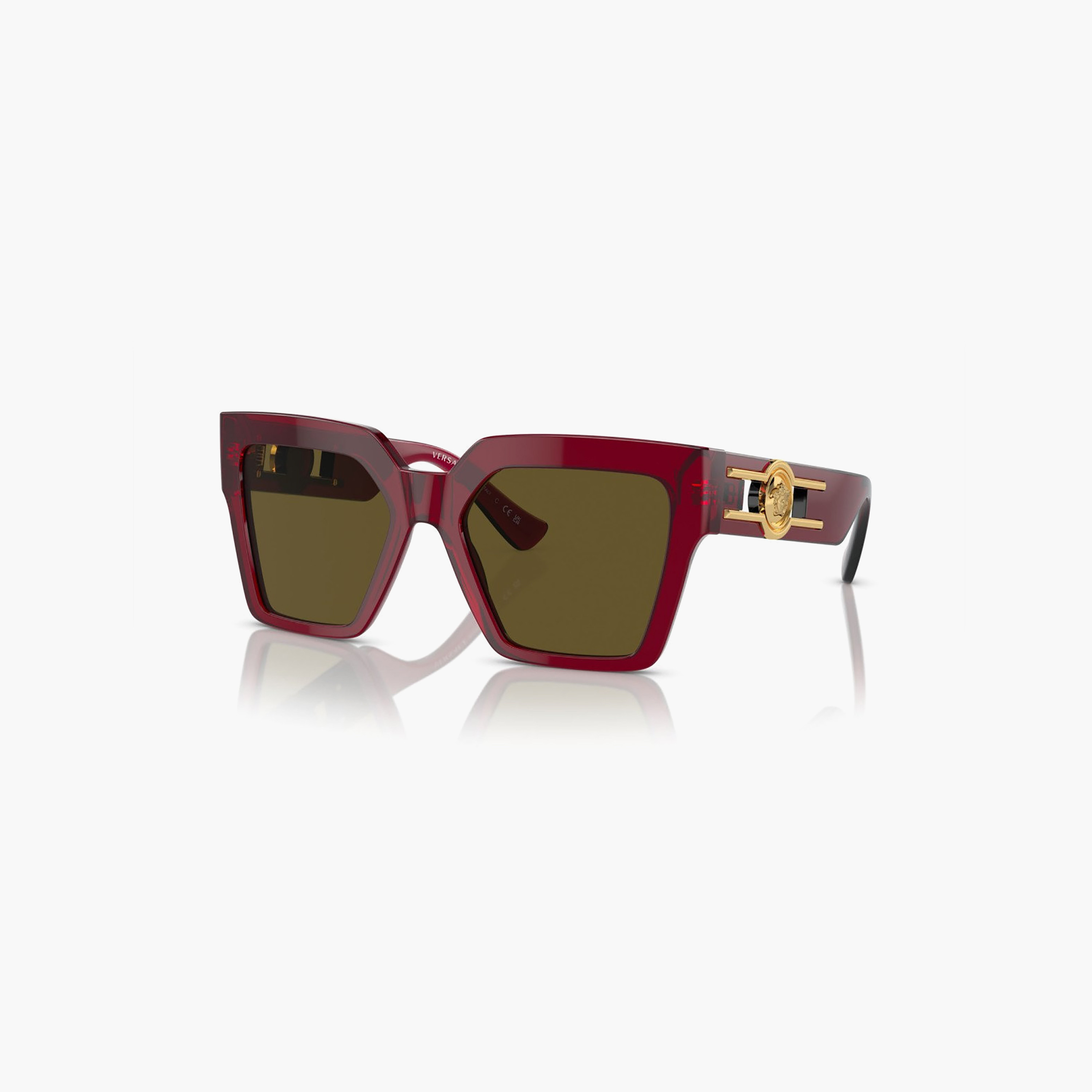 نظارات شمسية مربعة بنية اللون من فرزاتشي للنساء | 4458-women-sunglasses-image-1