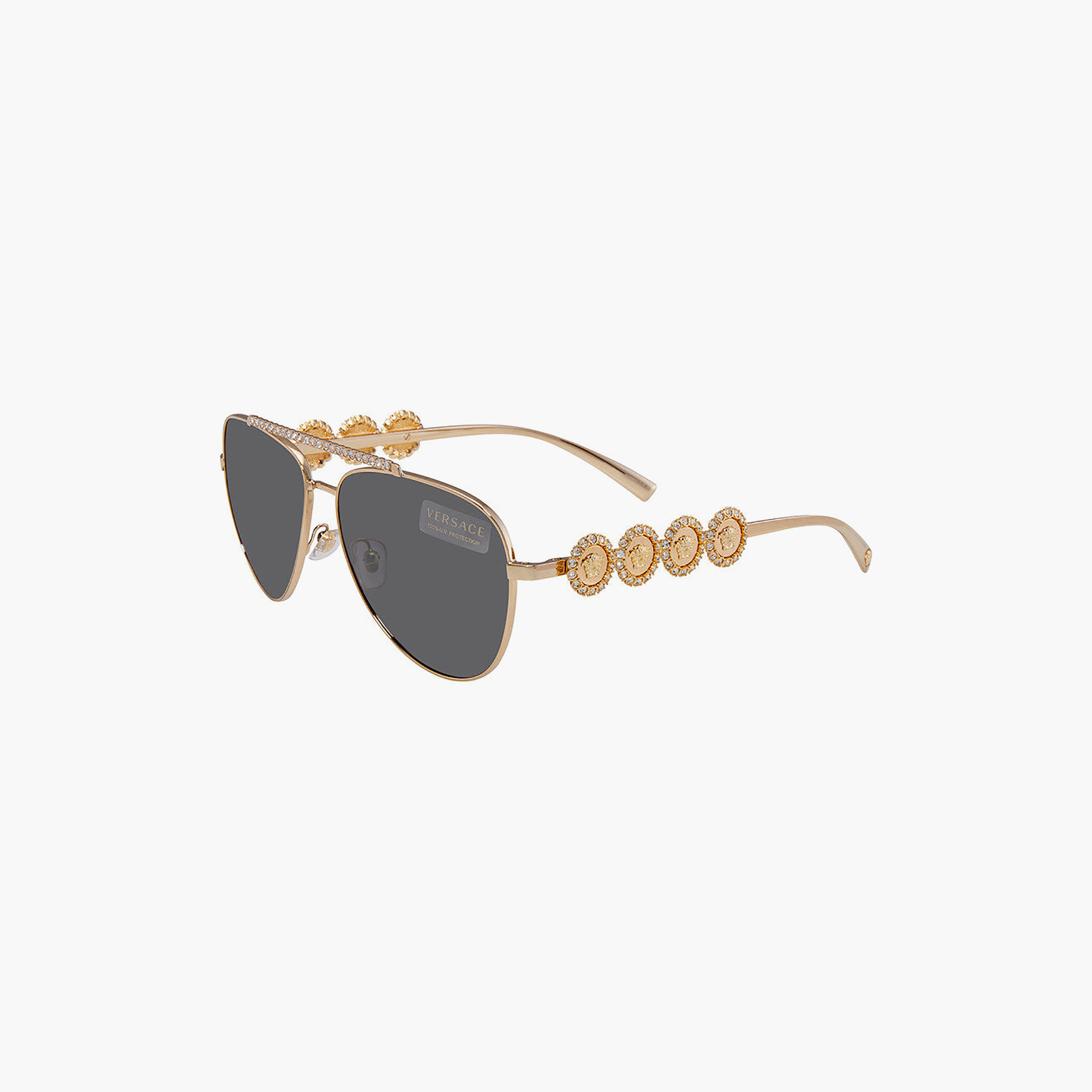 نظارات شمسية رمادية من فرزاتشي للنساء بتصميم طيار | 2219B-women-sunglasses-image-1