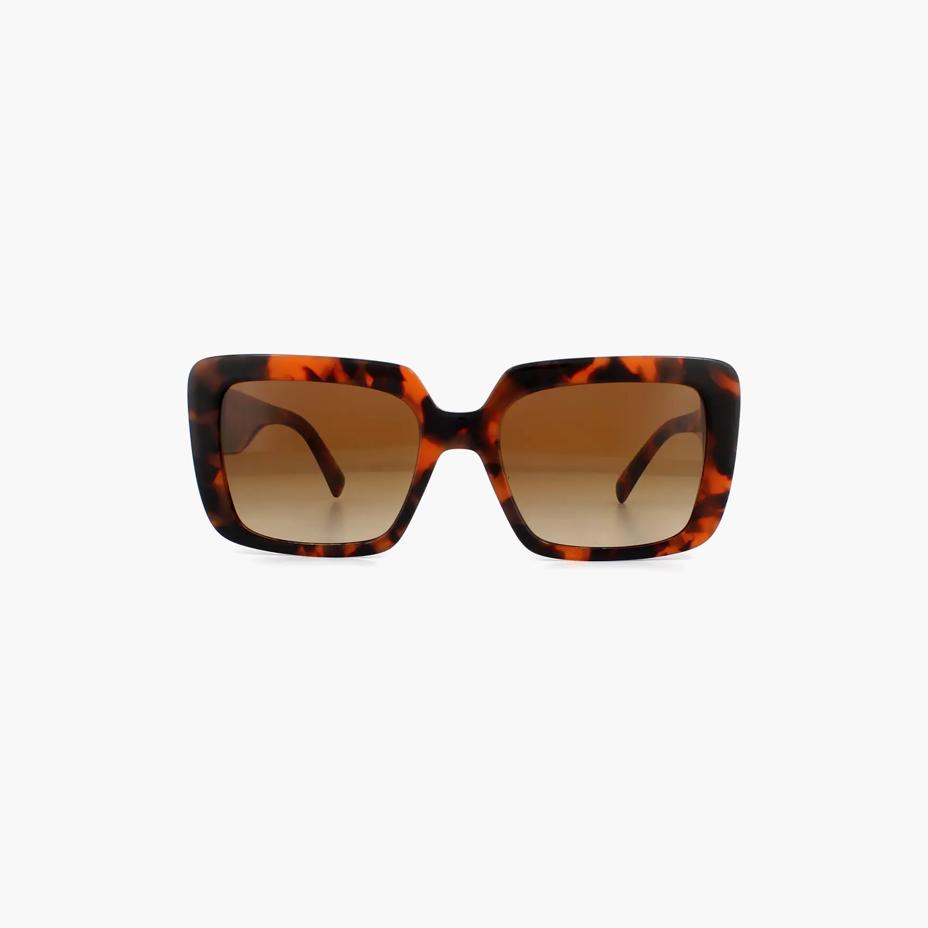 نظارات شمسية مربعة بنية اللون من فرزاتشي للنساء | 4384B-women-sunglasses-image-1