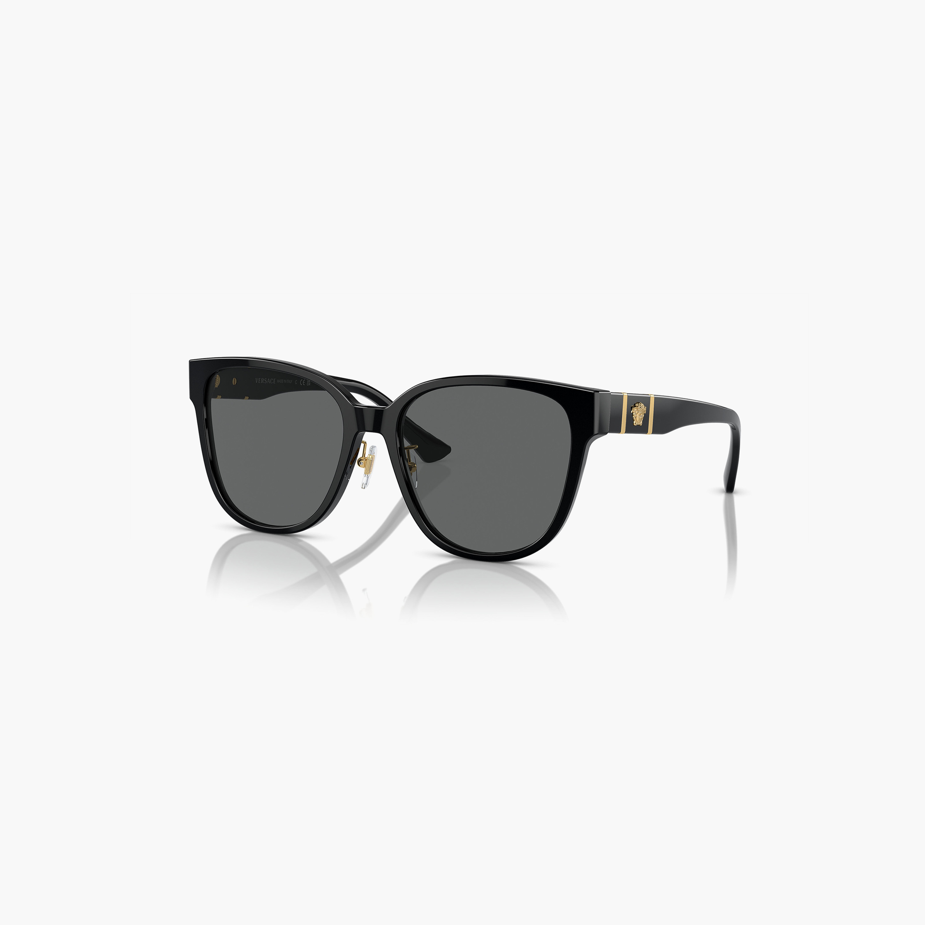 نظارات شمسية رمادية بتصميم عين القطة من فرزاتشي للنساء | 4460D-women-sunglasses-image-1